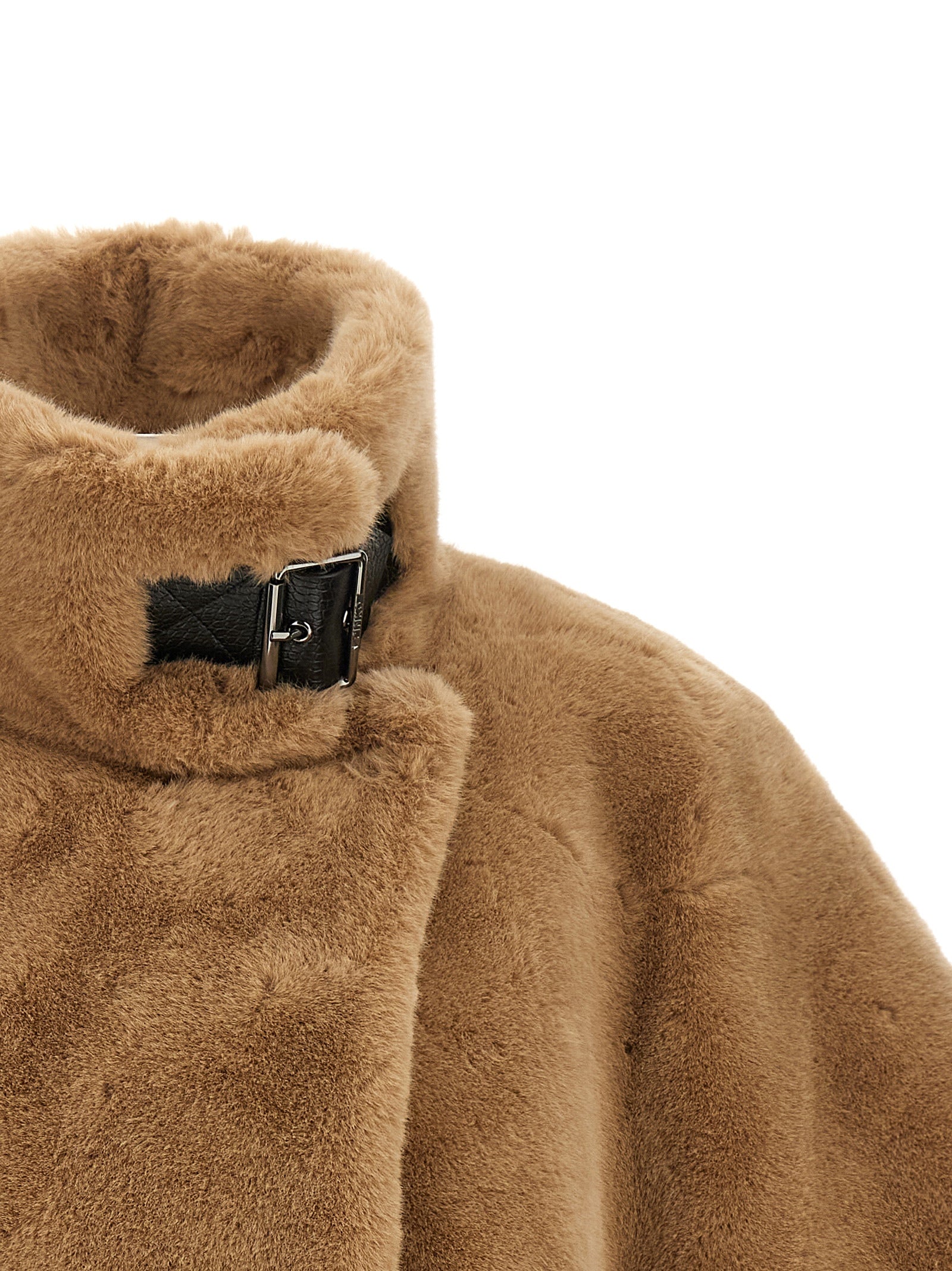 PINKO Beige Polyester Coat
