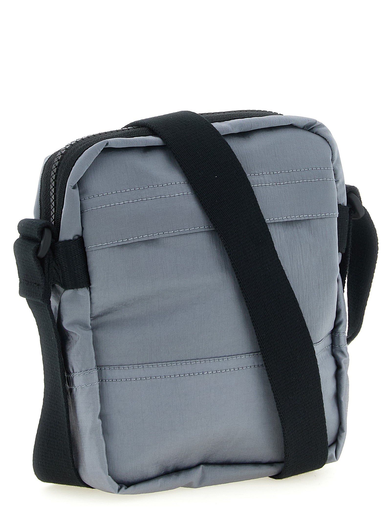 Stone Island Gray Polyamide Crossbody Bag