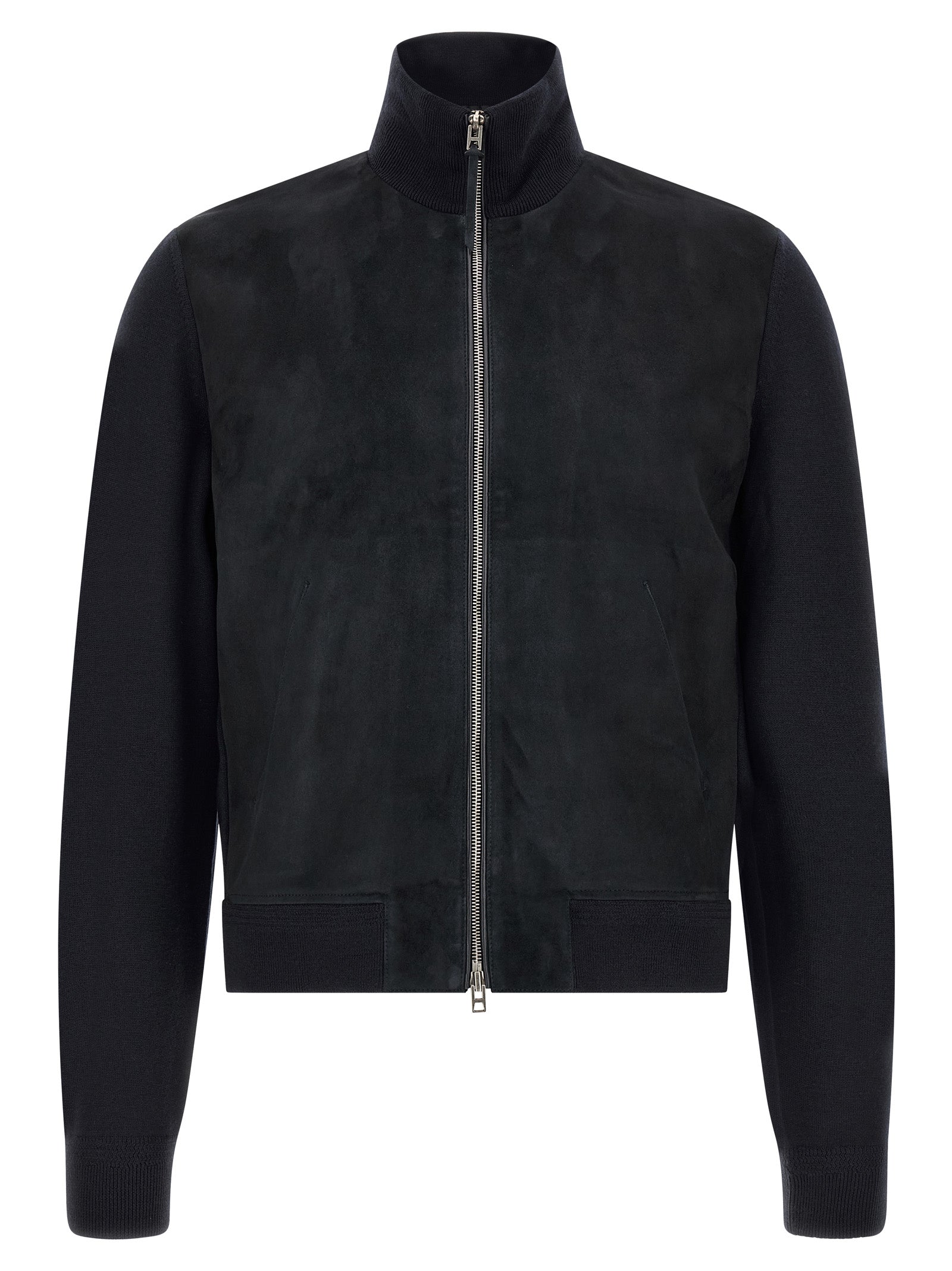 Tom Ford Blue Wool Cardigan