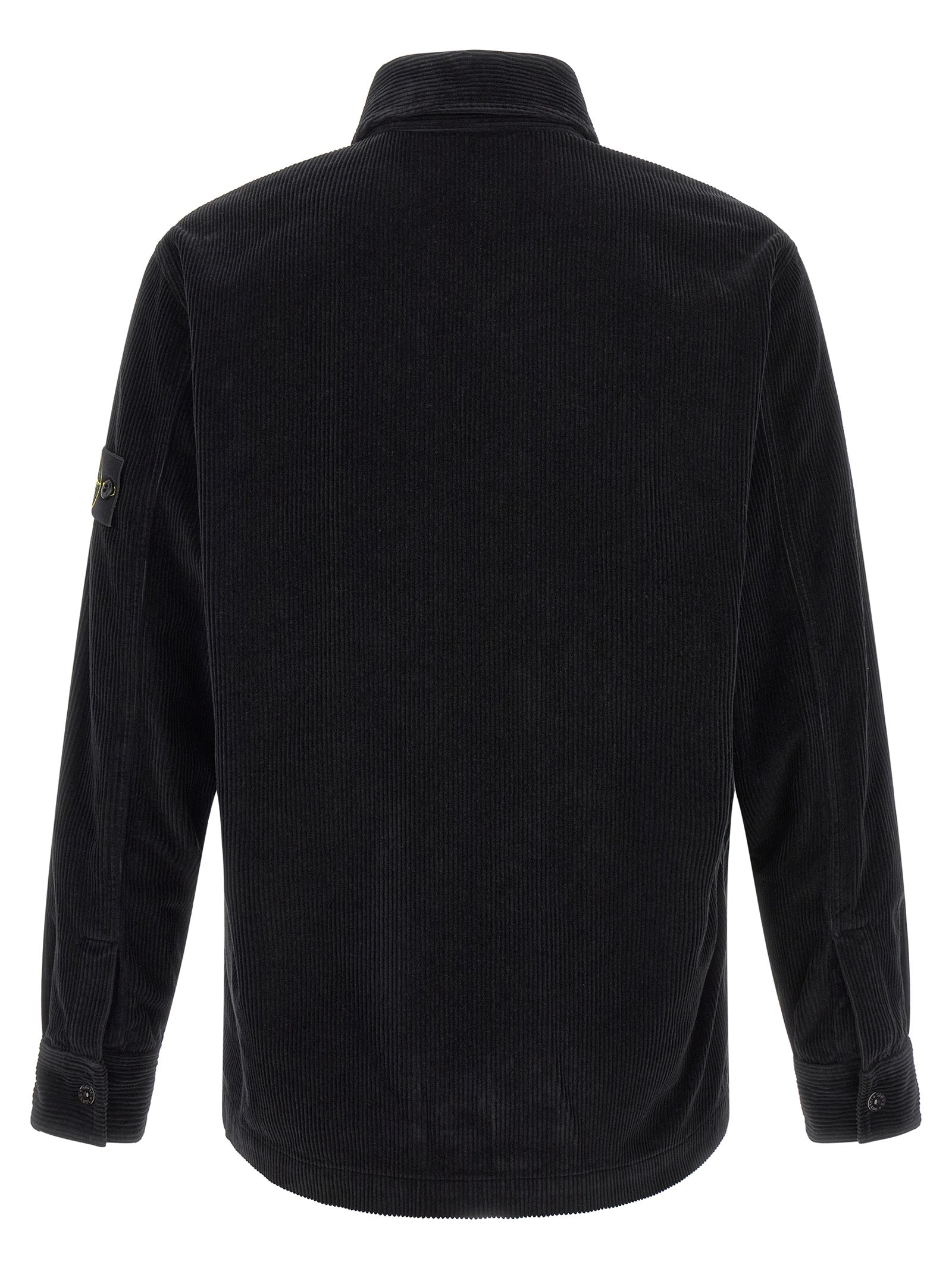 Stone Island Black Cotton Blouse