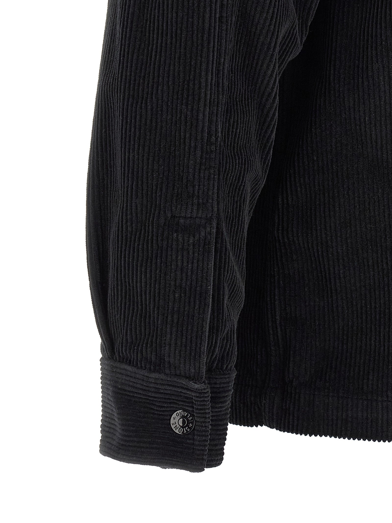 Stone Island Black Cotton Blouse