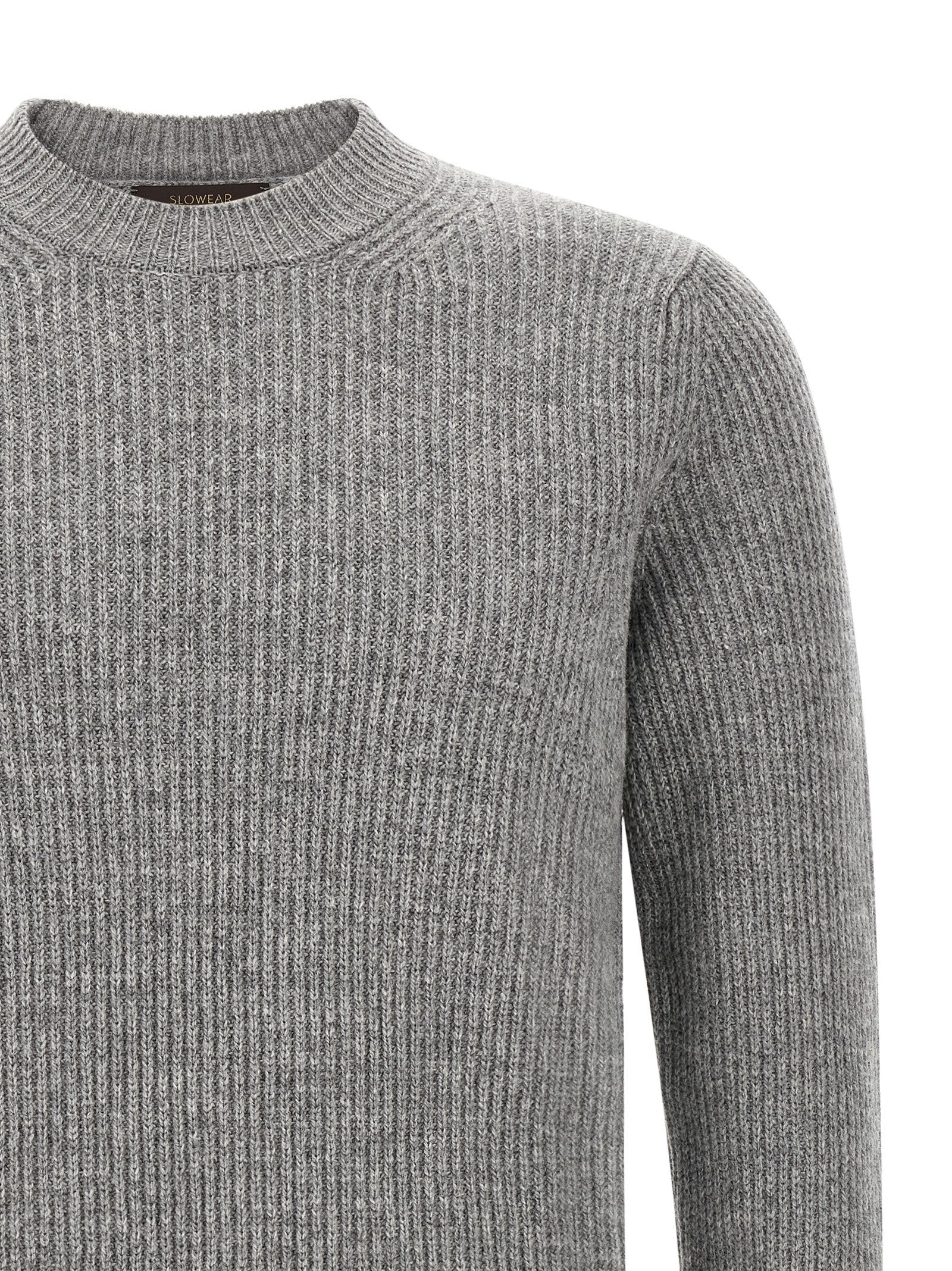 ZANONE Gray Virgin Wool Cardigan
