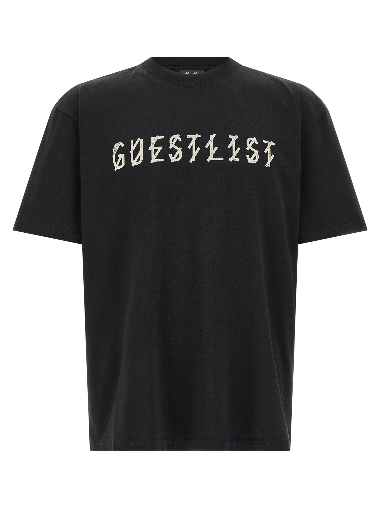 44 Label Group Black Cotton T-Shirt
