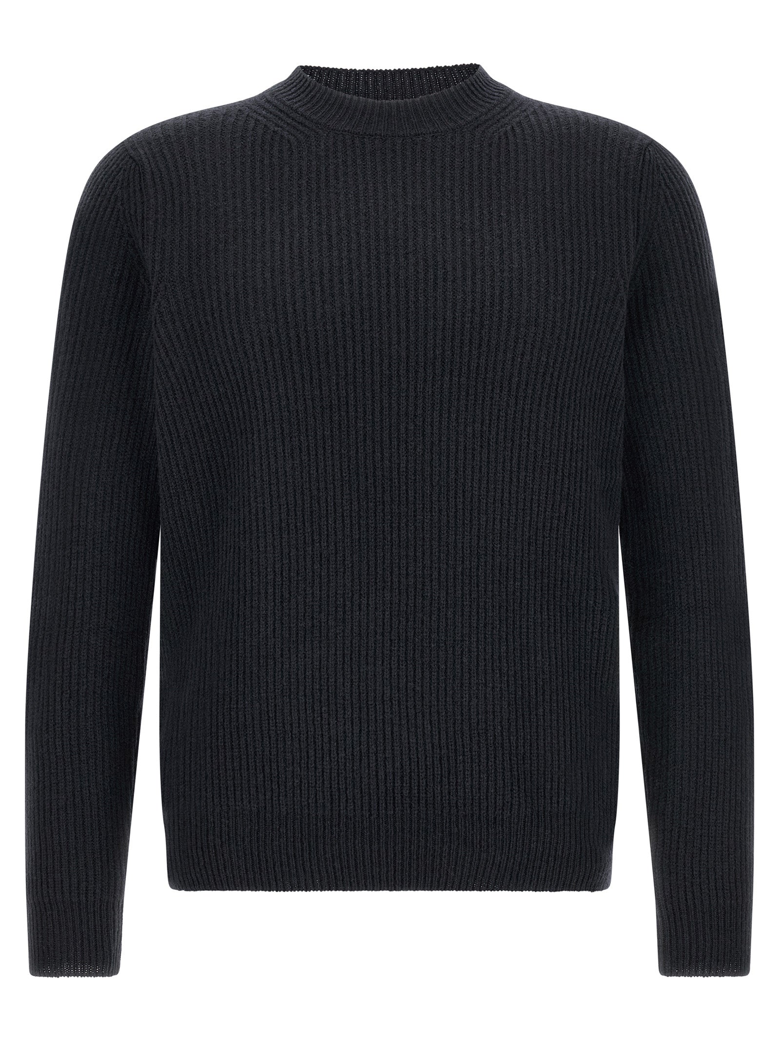 ZANONE Blue Virgin Wool Cardigan