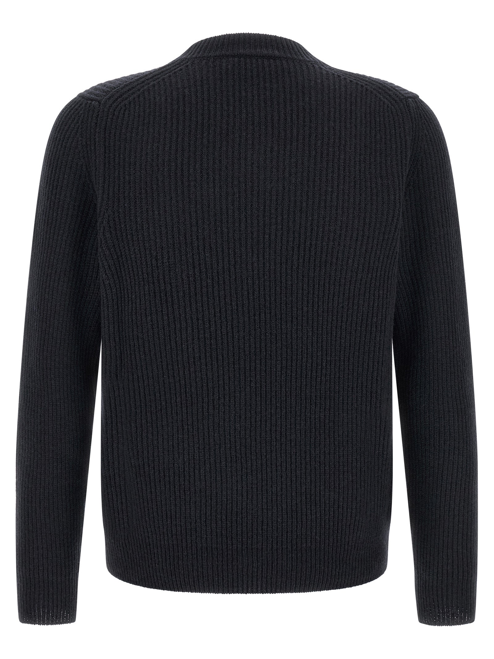 ZANONE Blue Virgin Wool Cardigan