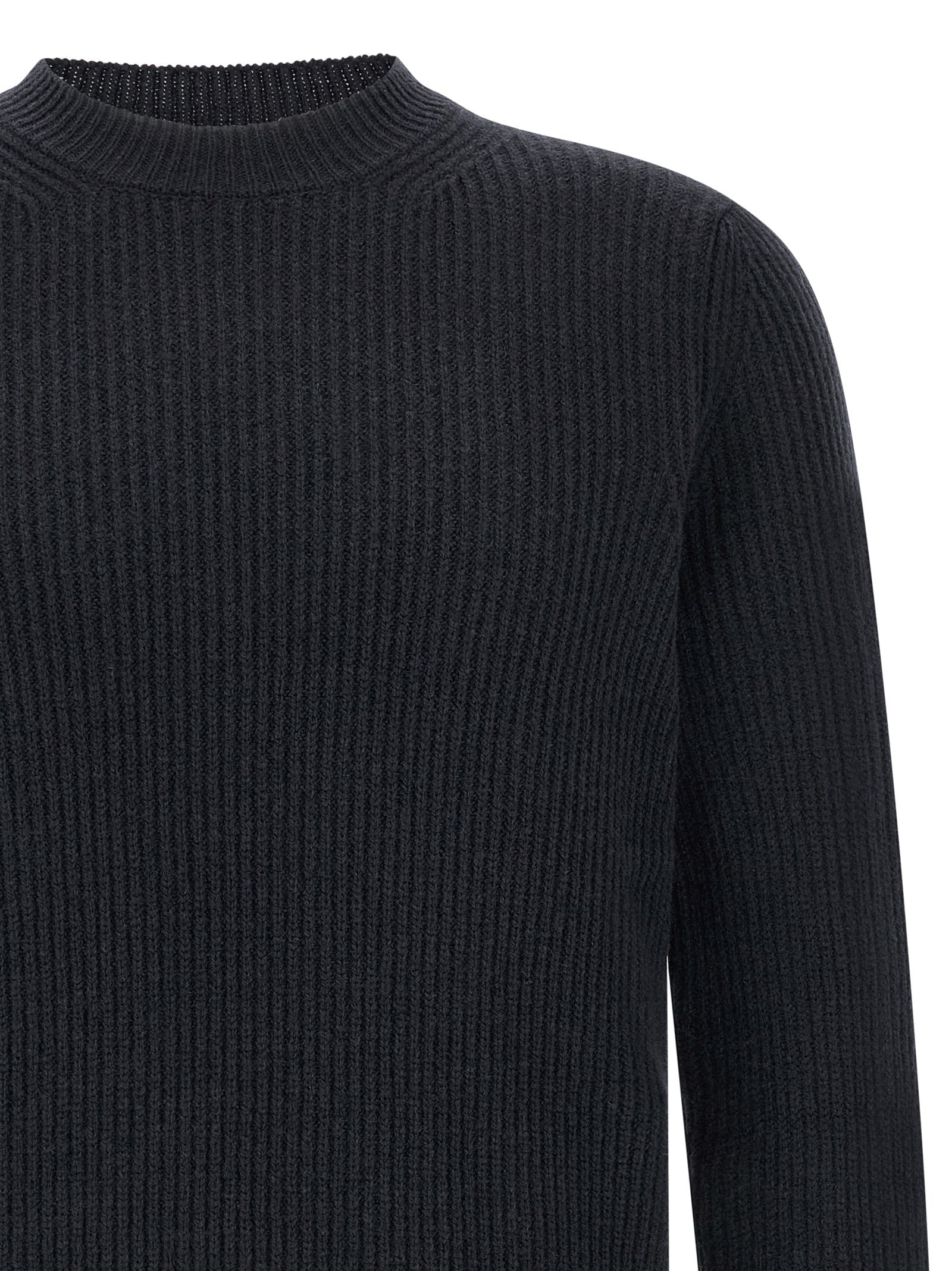ZANONE Blue Virgin Wool Cardigan