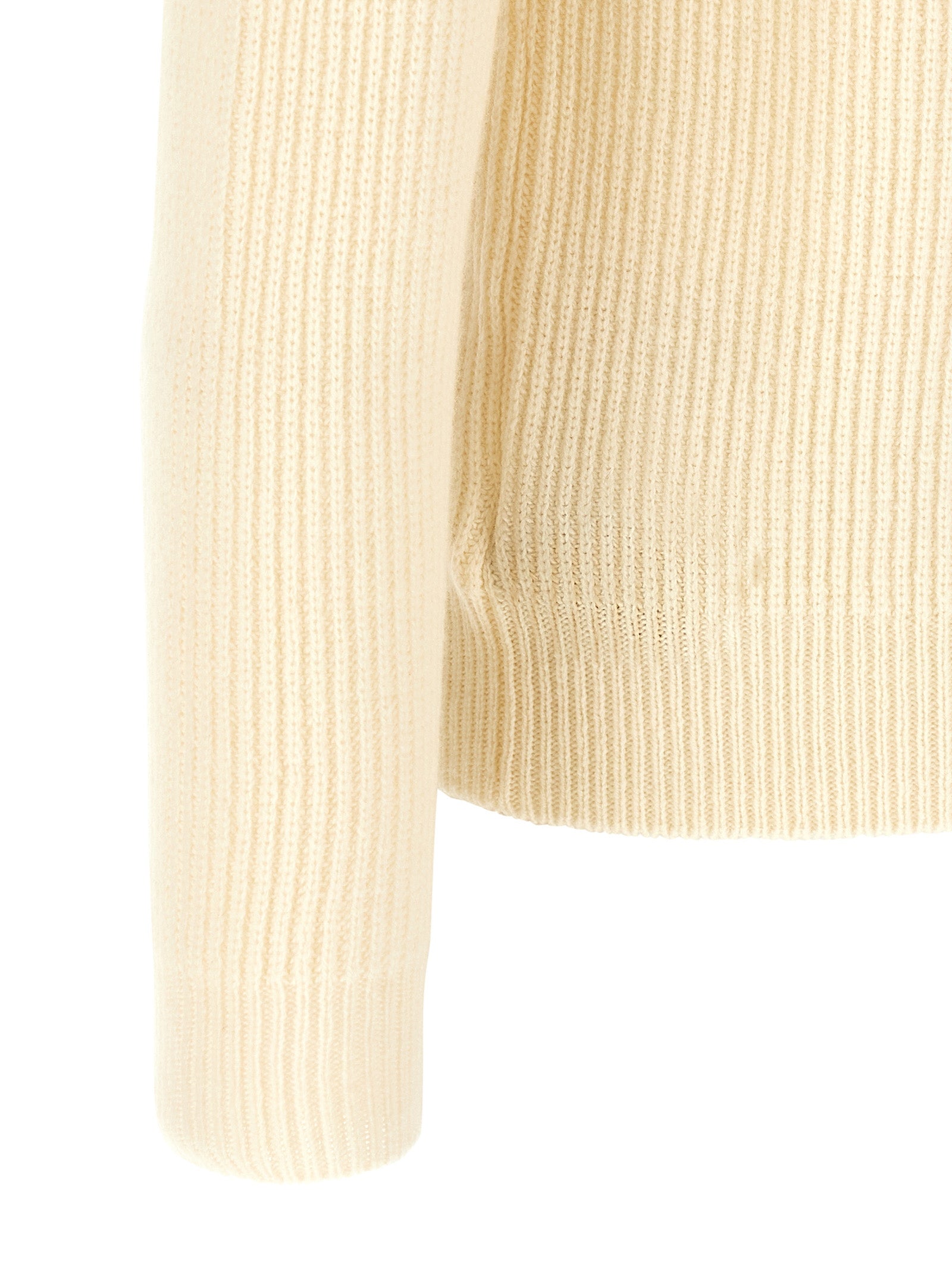 ZANONE White Virgin Wool Cardigan