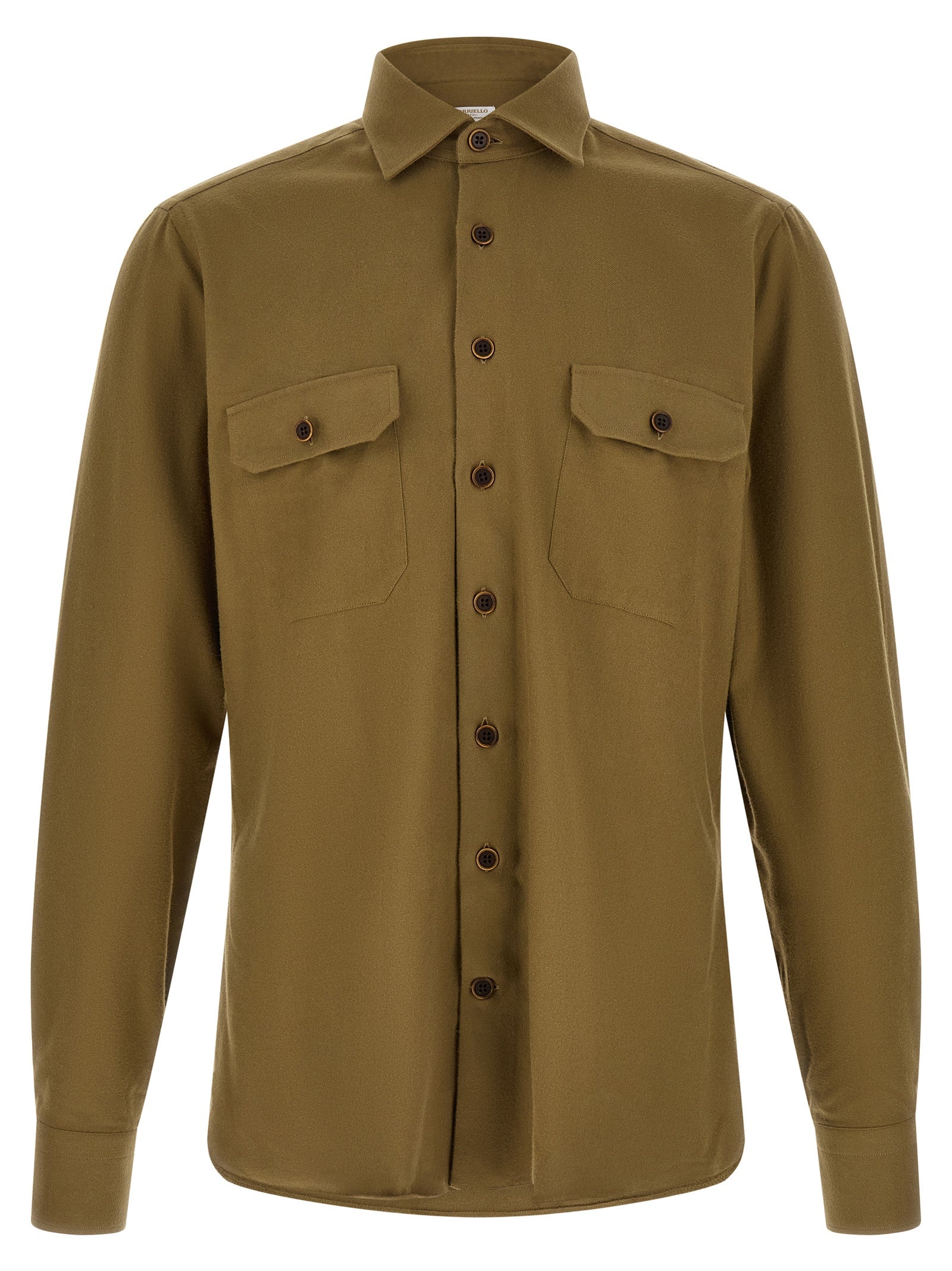 BORRIELLO Bicolor Cotton Blouse