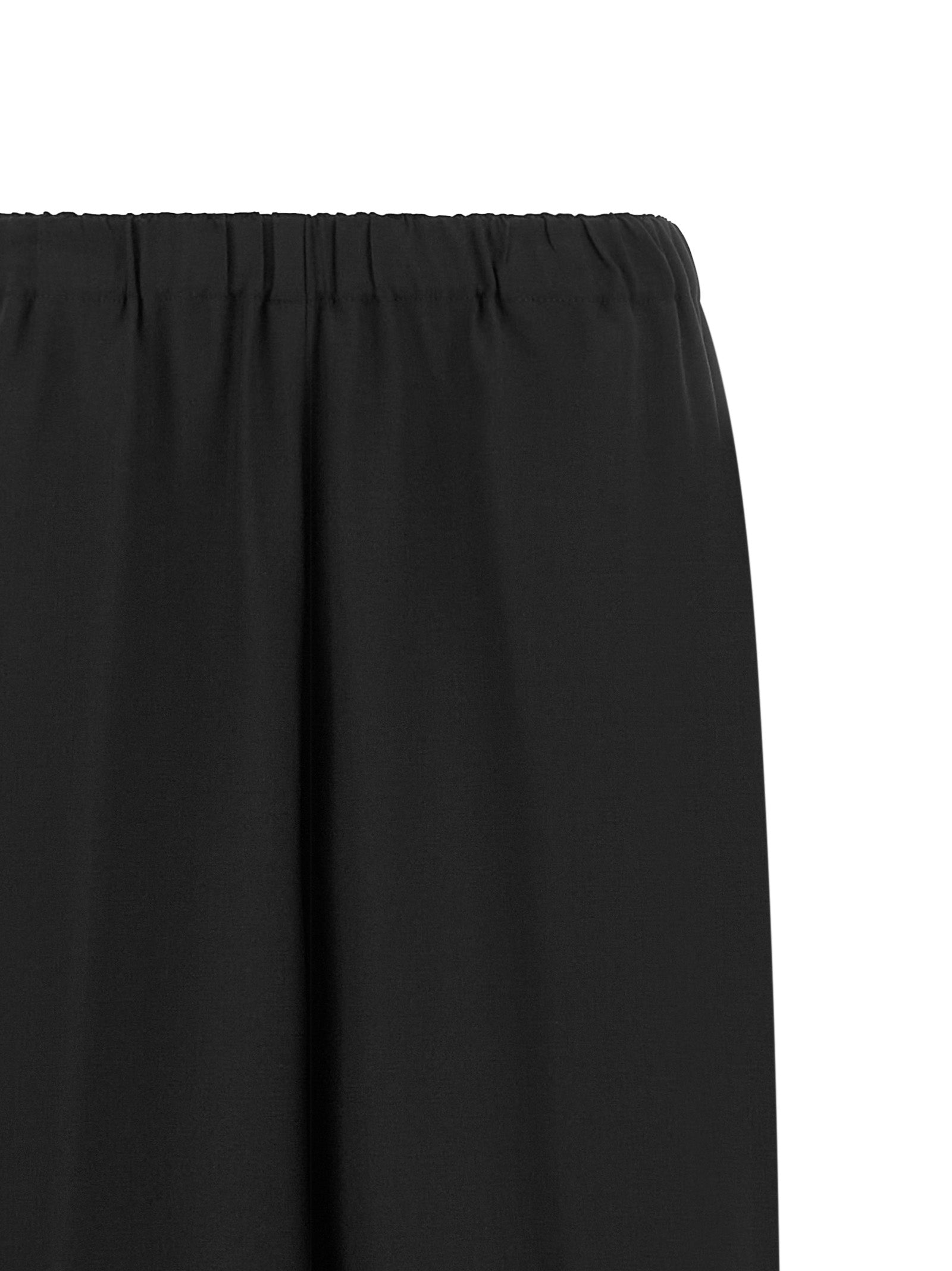 Fabiana Filippi Black Virgin Wool Casual Pants