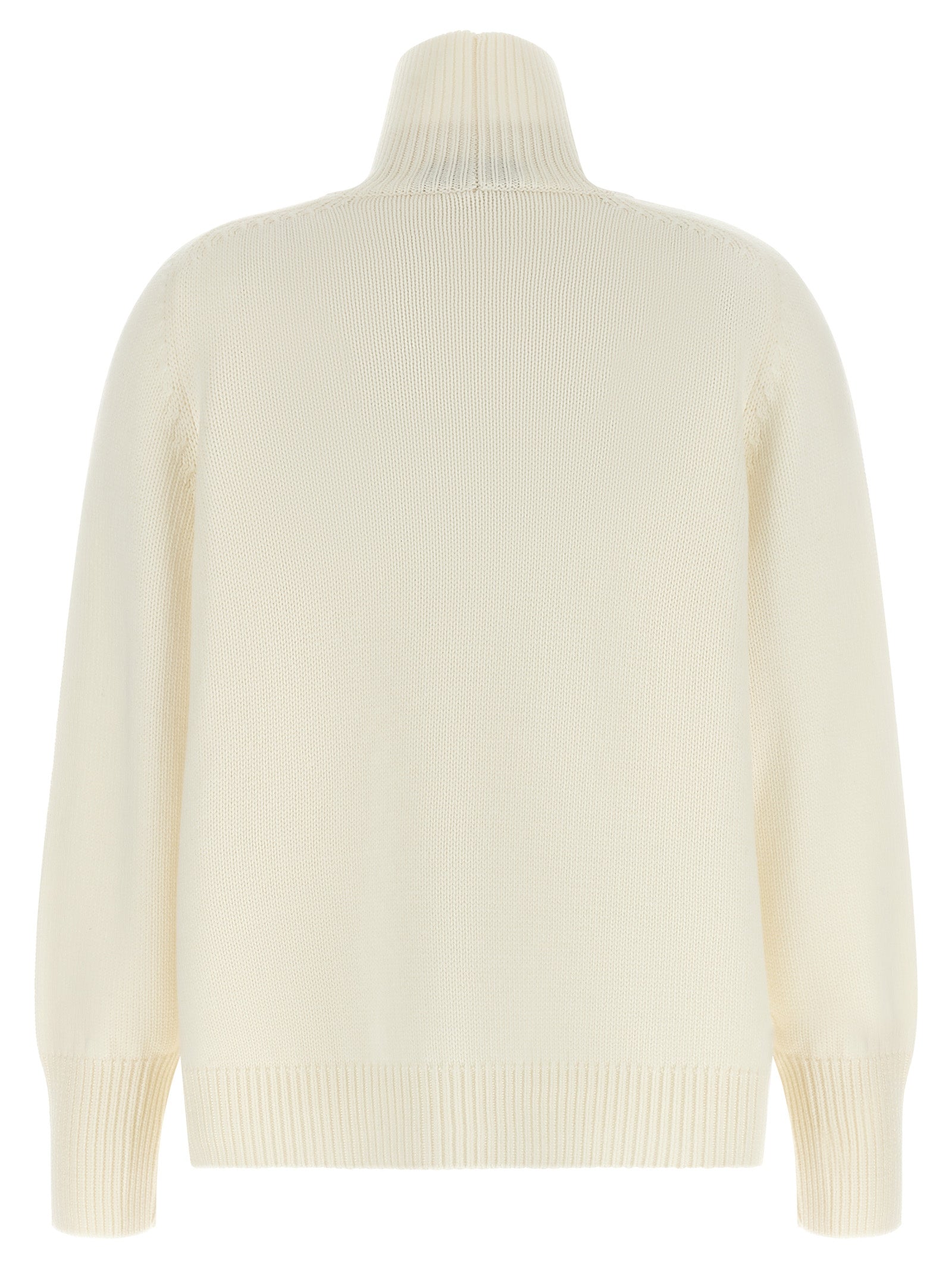 Fabiana Filippi White Virgin Wool Cardigan