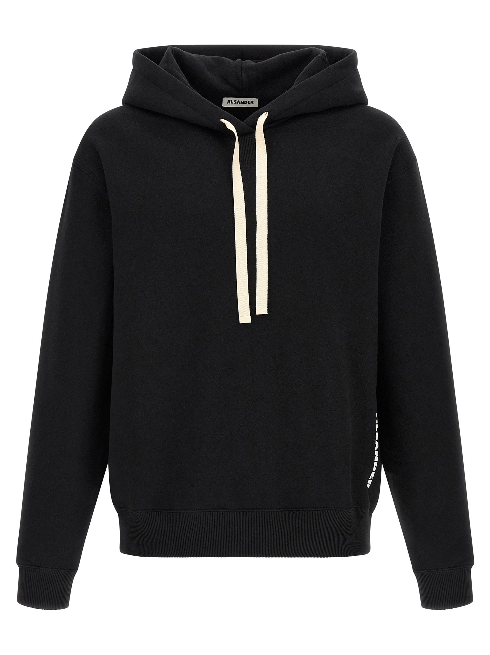 Jil Sander Black Cotton Sweatshirt