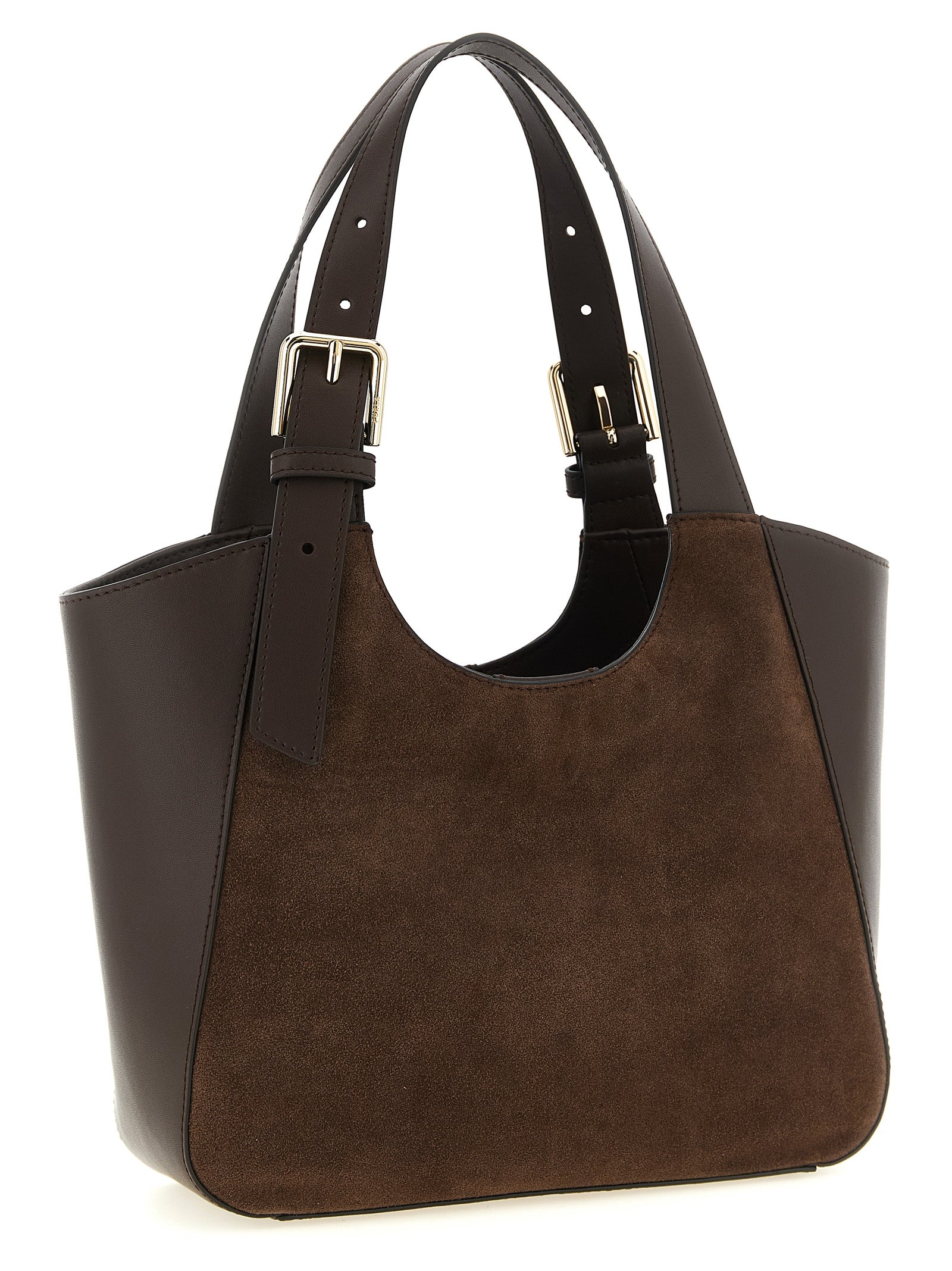 Furla Brown Calfskin Handbag