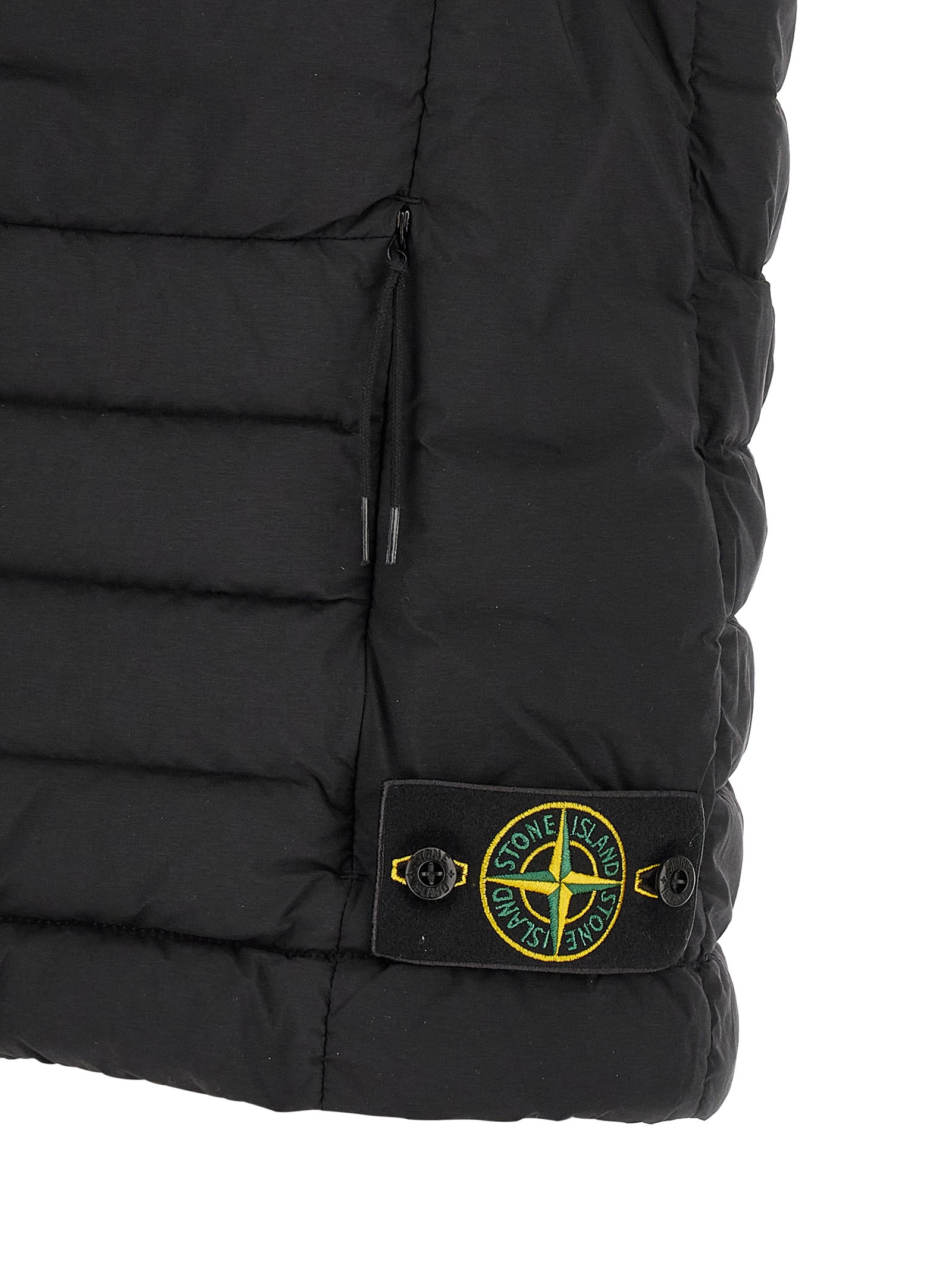 Stone Island Black Polyamide Sleeveless Jacket