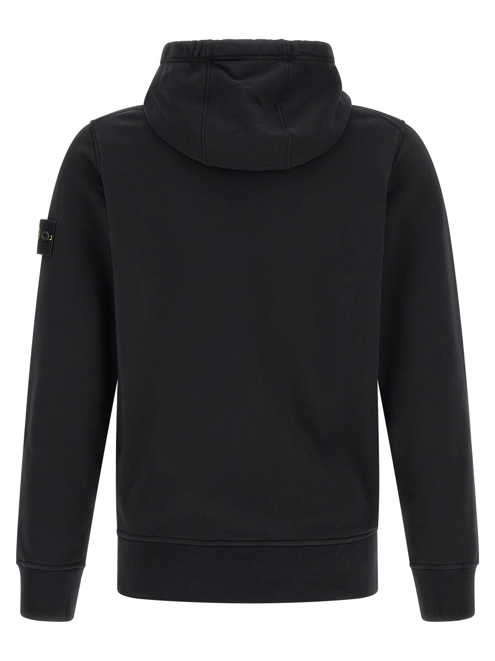 Stone Island Black Cotton Sweatshirt