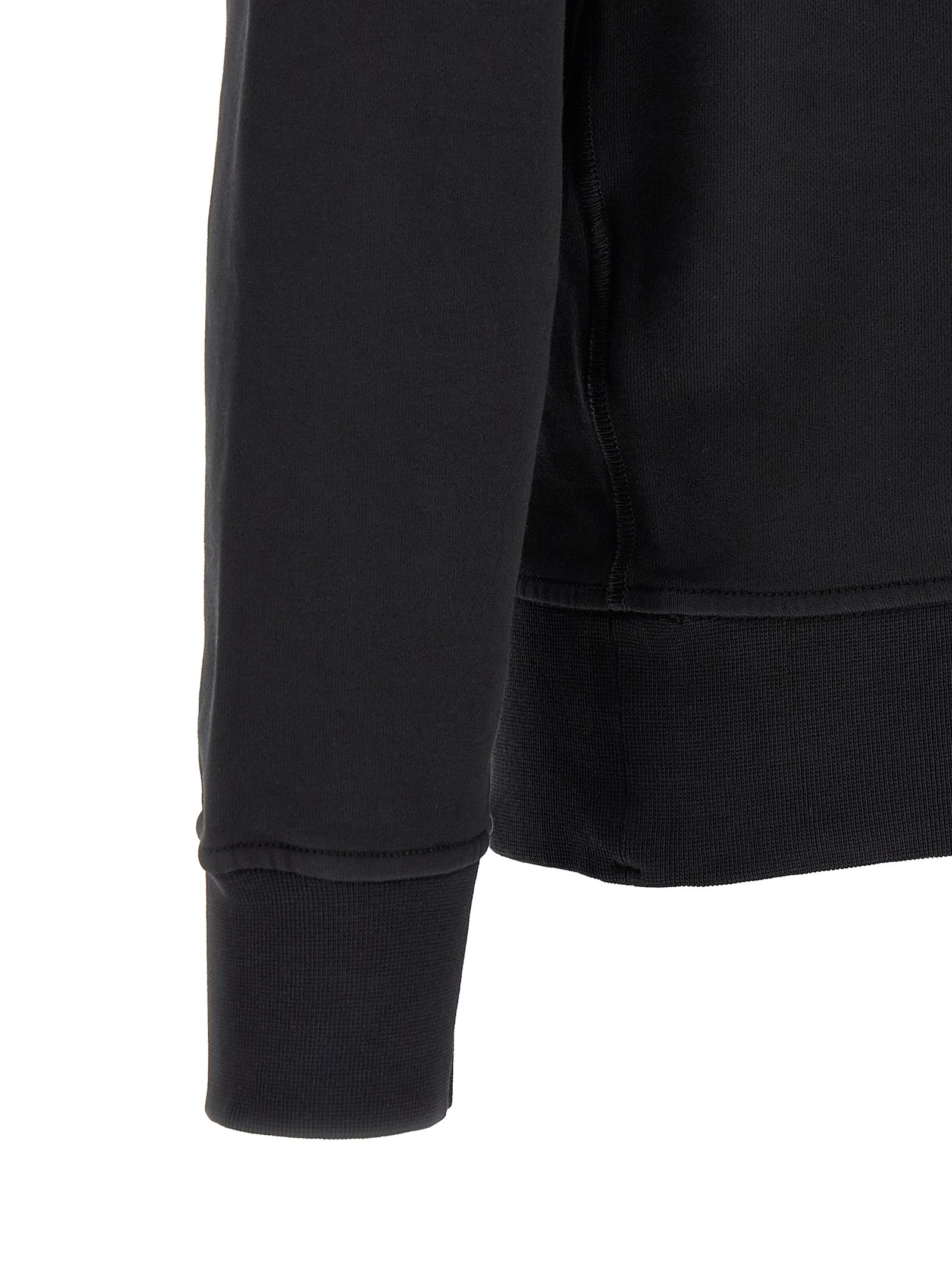 Stone Island Black Cotton Sweatshirt