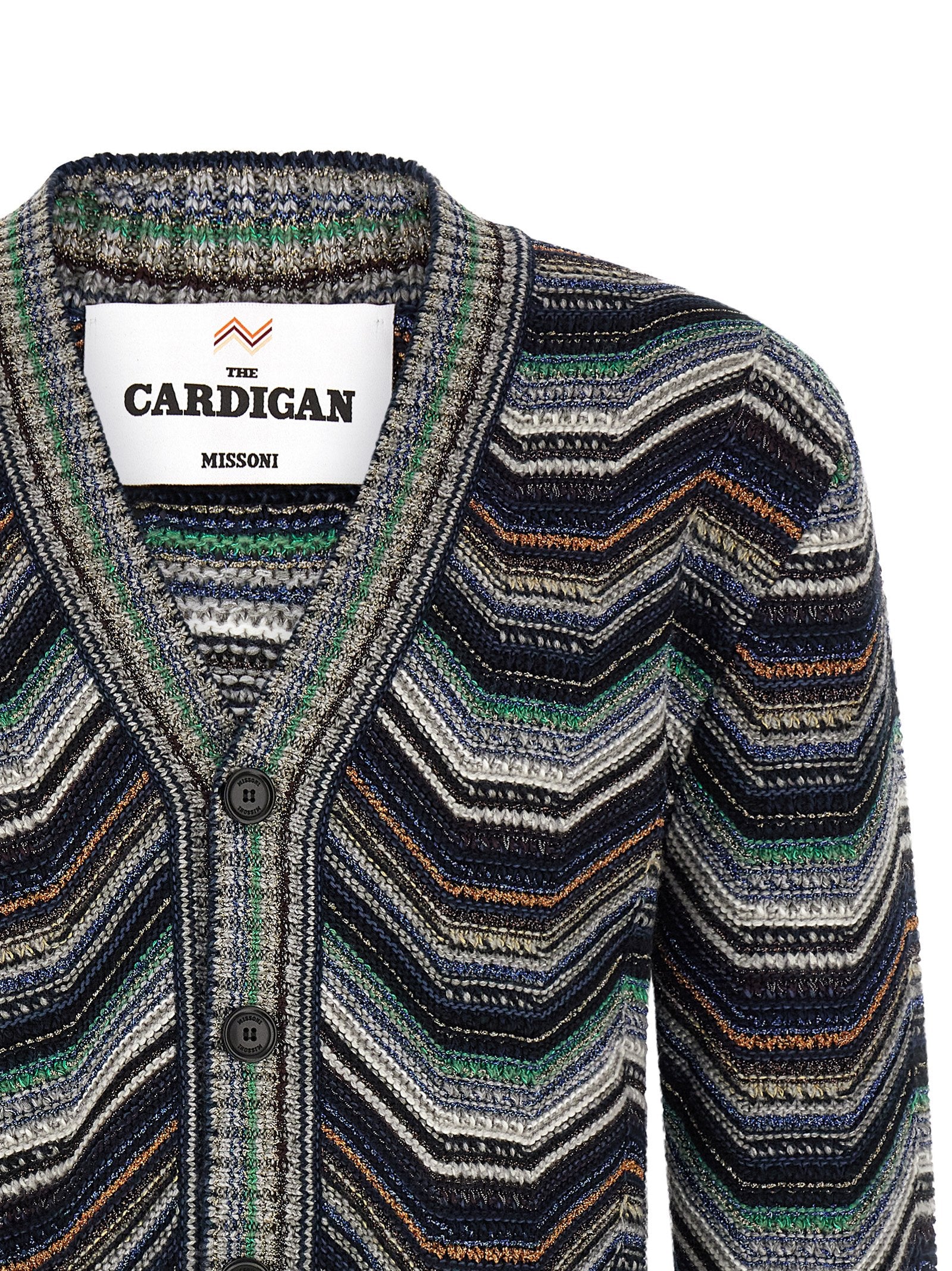 Missoni Multicolor Wool Cardigan