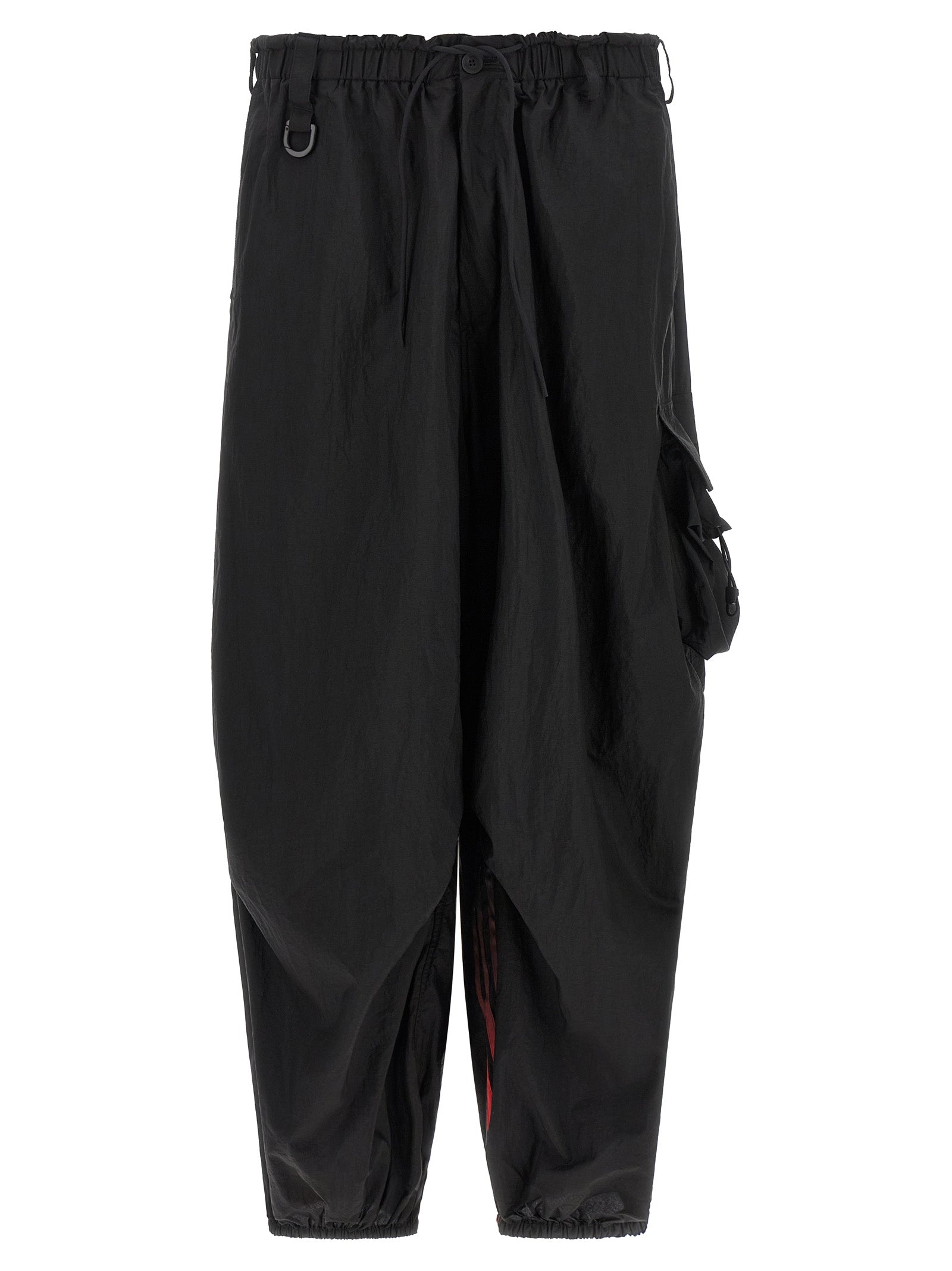 Y-3 Black Polyamide Cargo Pants