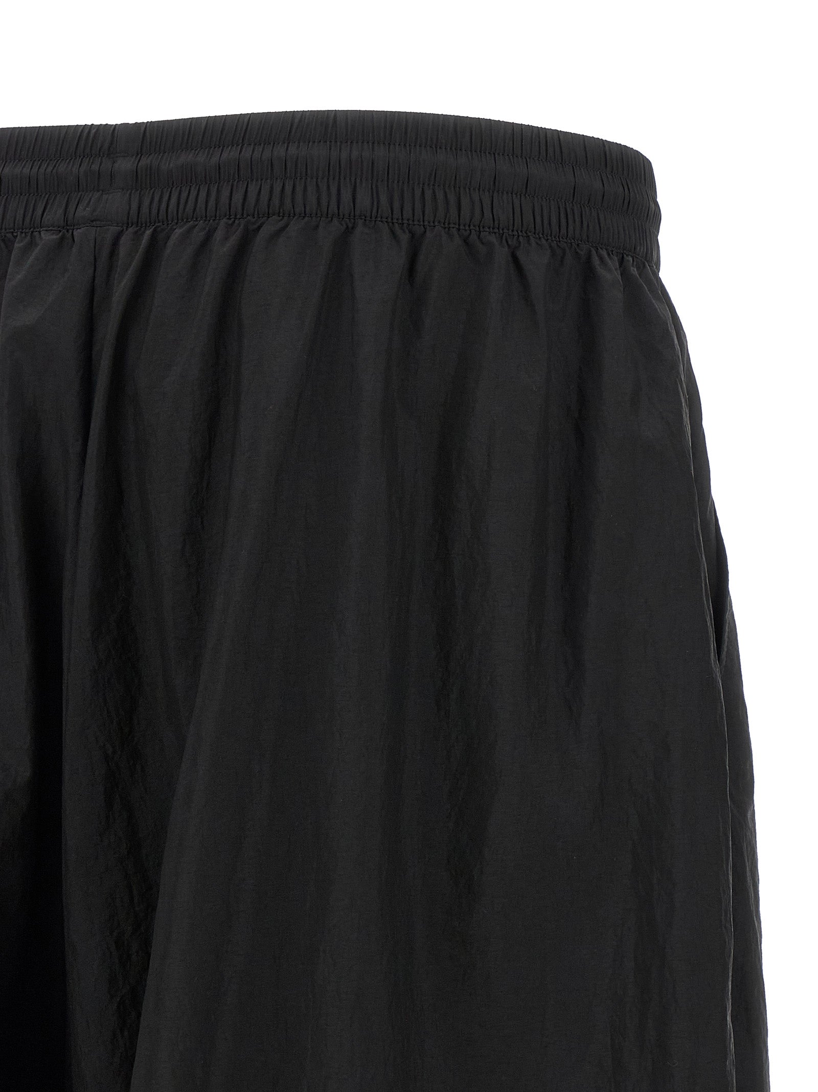 Y-3 Black Polyamide Athletic Pants