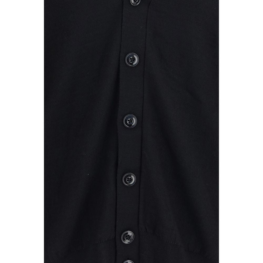 Lemaire Black Wool Oves Aries Cardigan