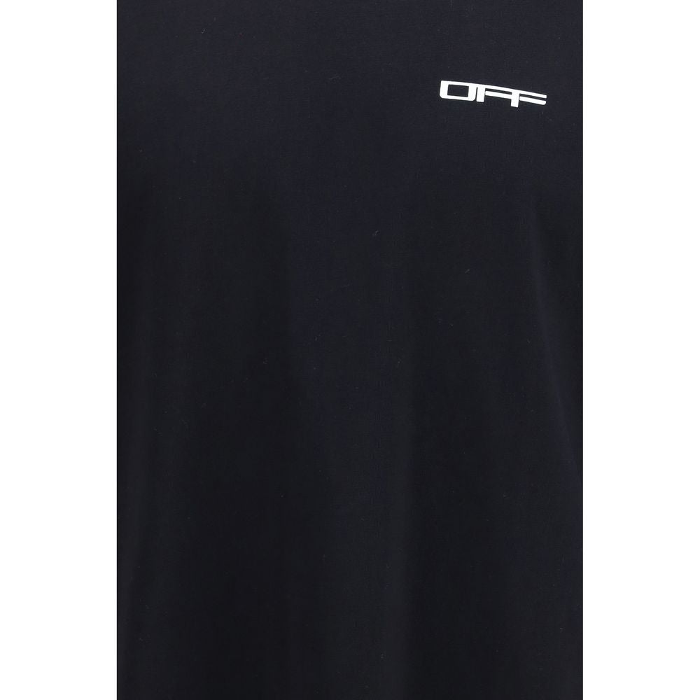 Off-White Black Cotton T-Shirt