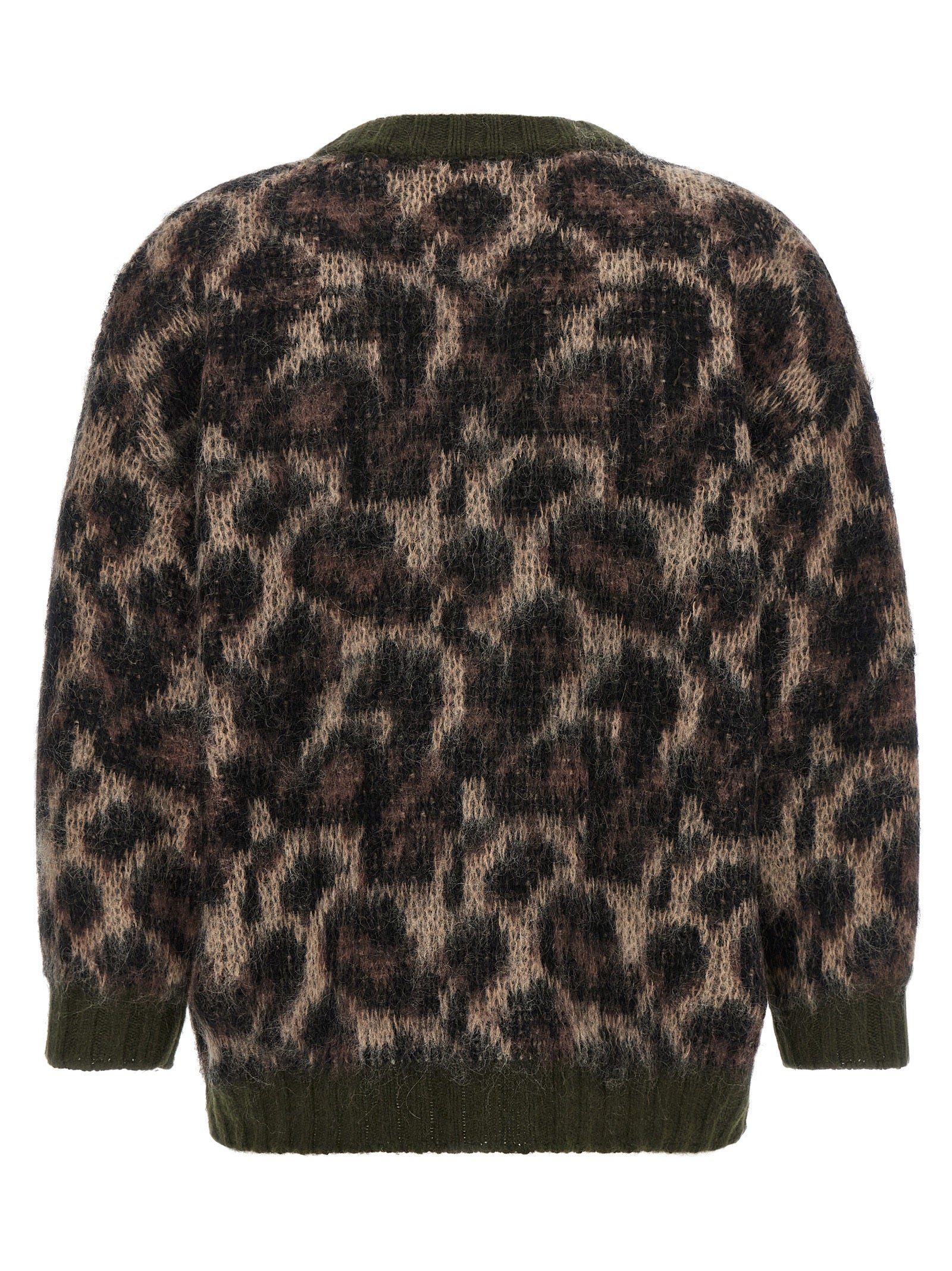R13 Brown Nylon Cardigan
