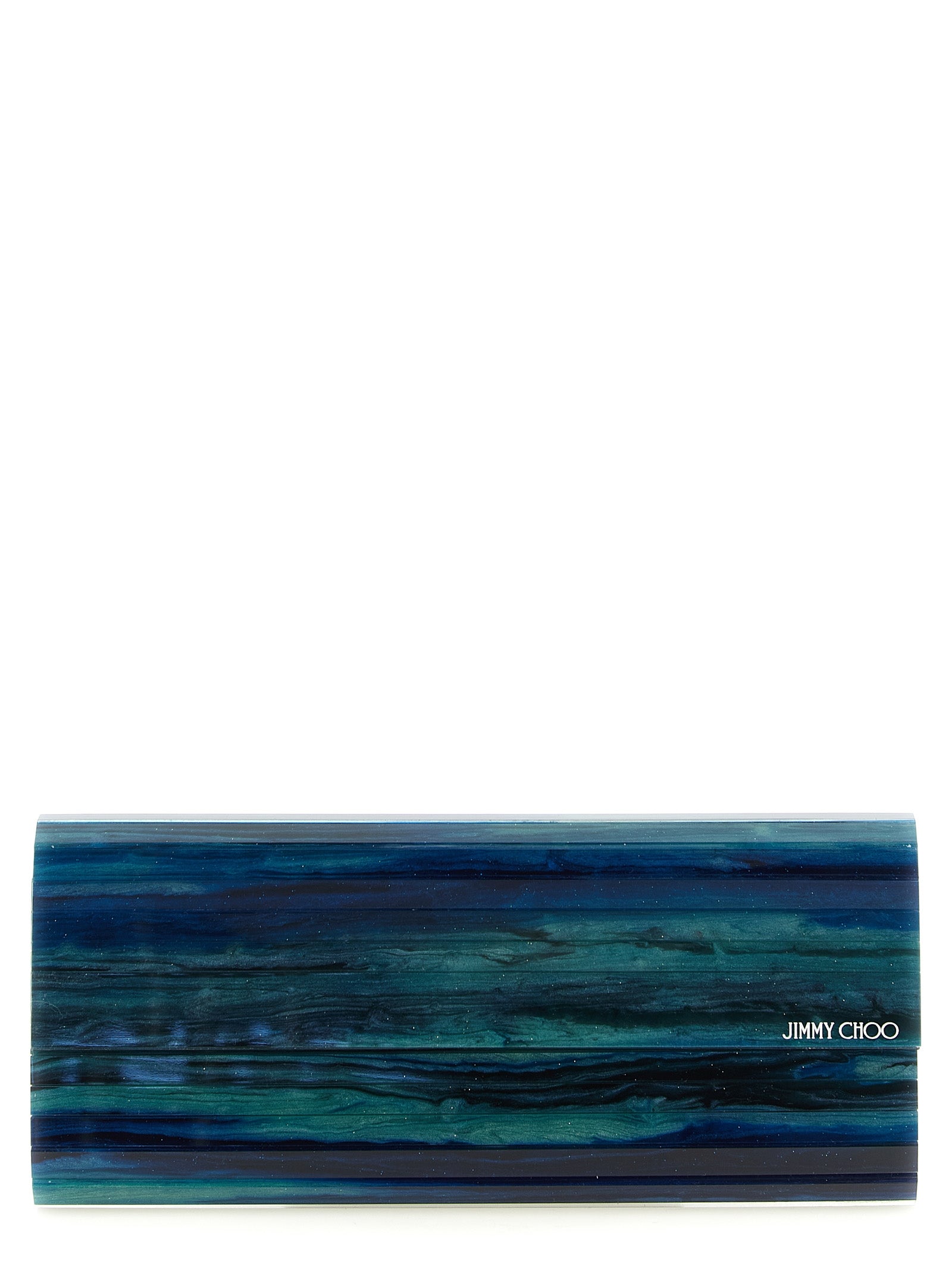 Jimmy Choo Bicolor Polyester Clutch Bag