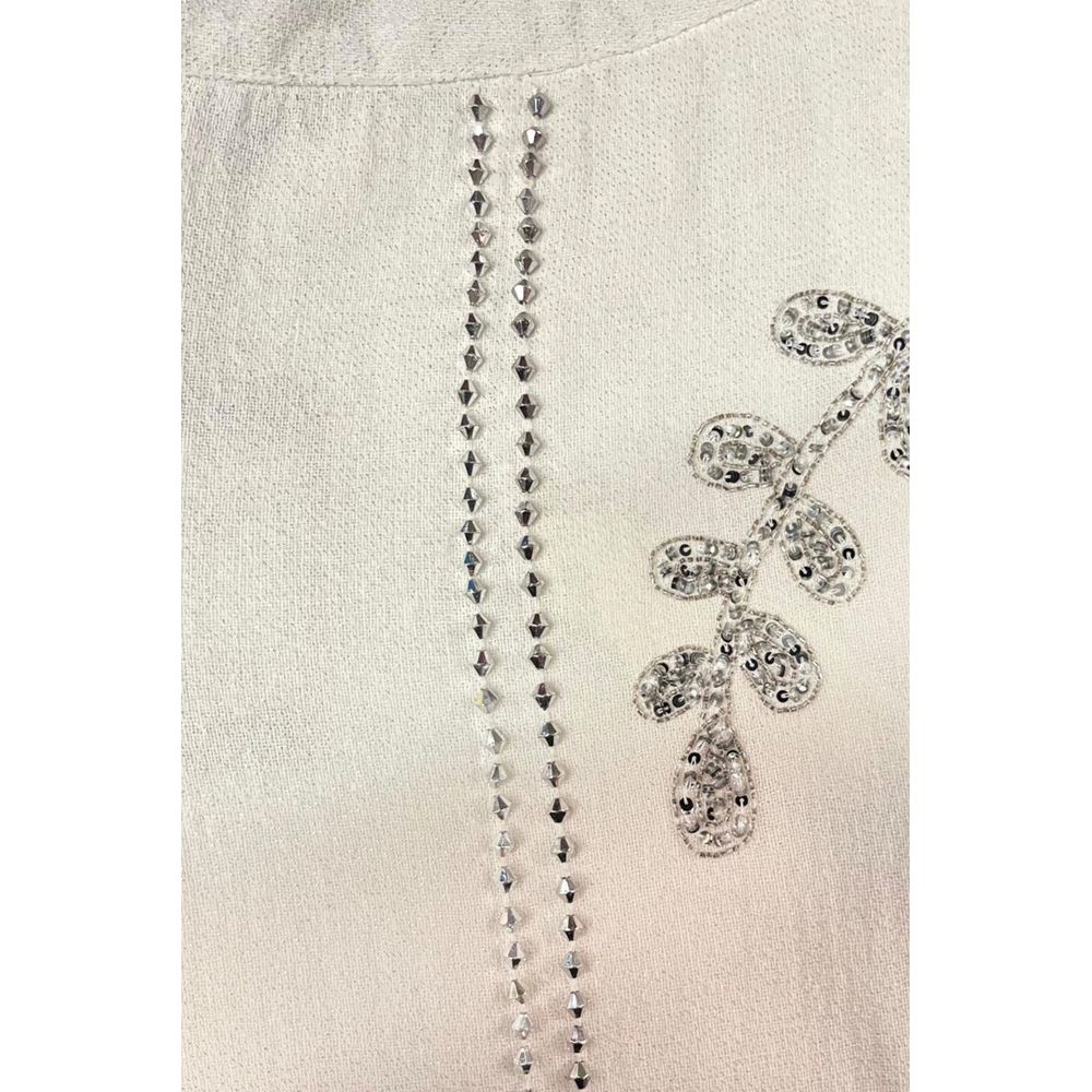 Trussardi Jeans White Cotton Women's Pants