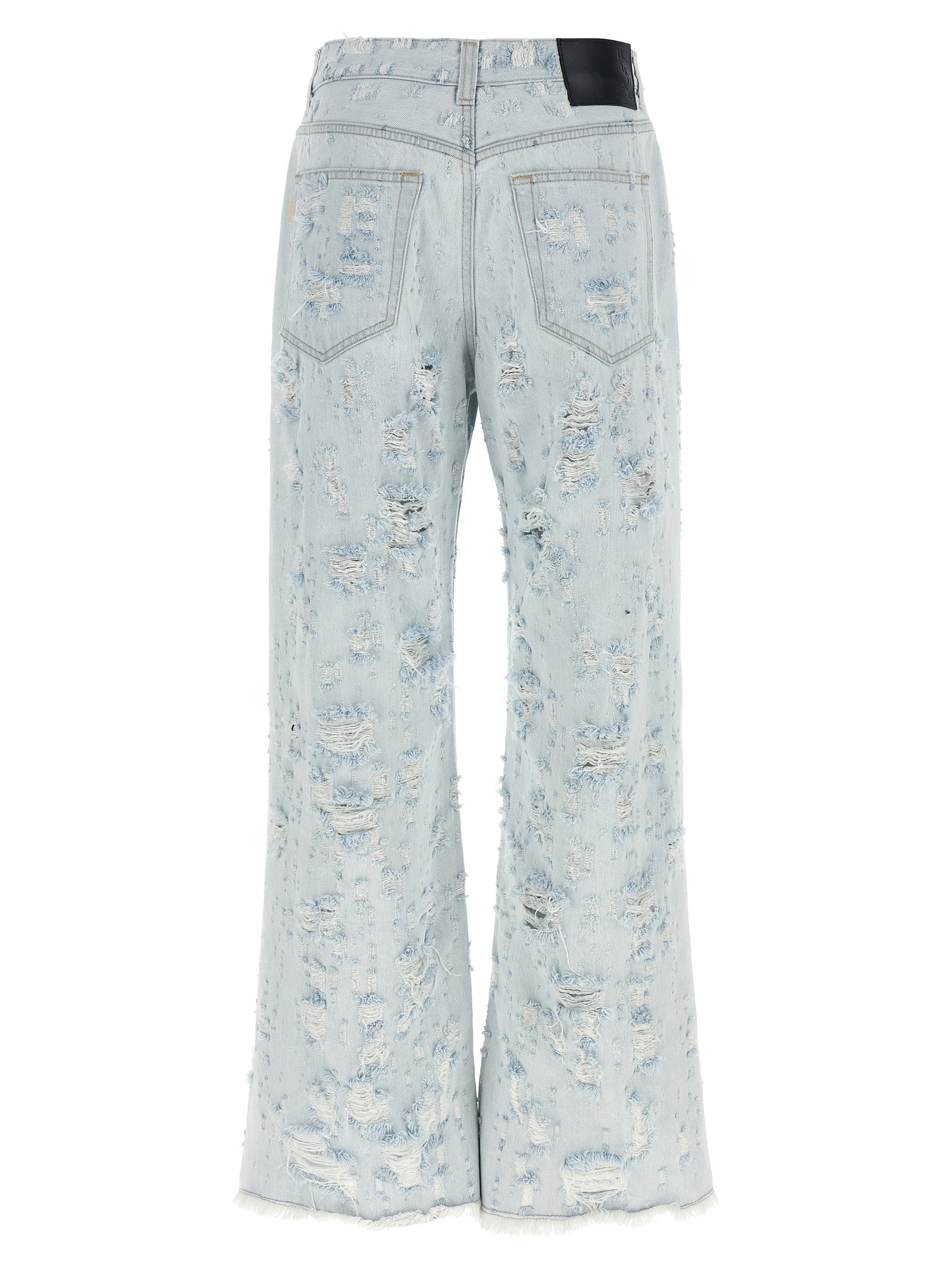 Haikure Blue Cotton Jeans Denim