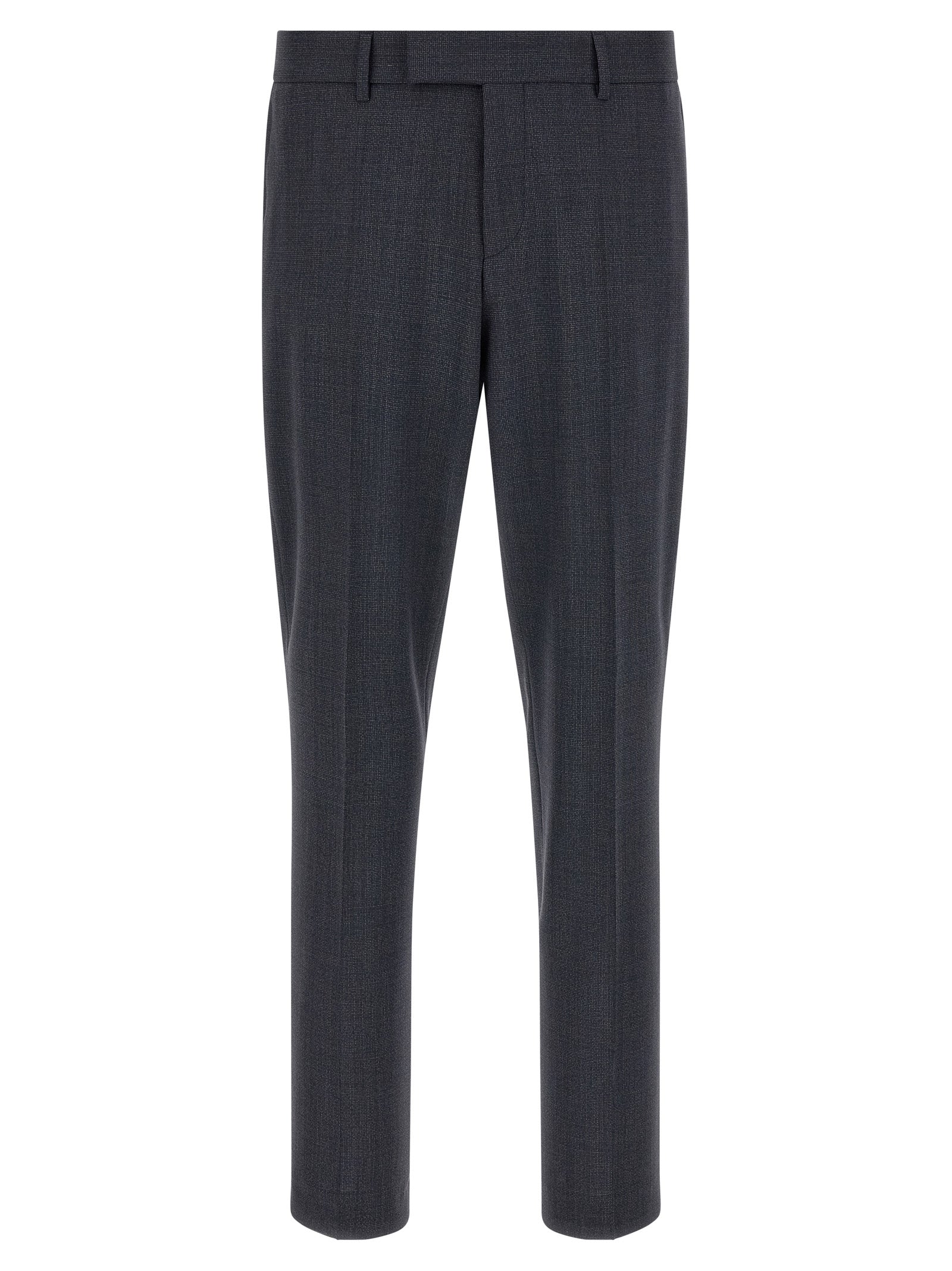 Hugo Boss Blue Polyester Two-Piece Suit