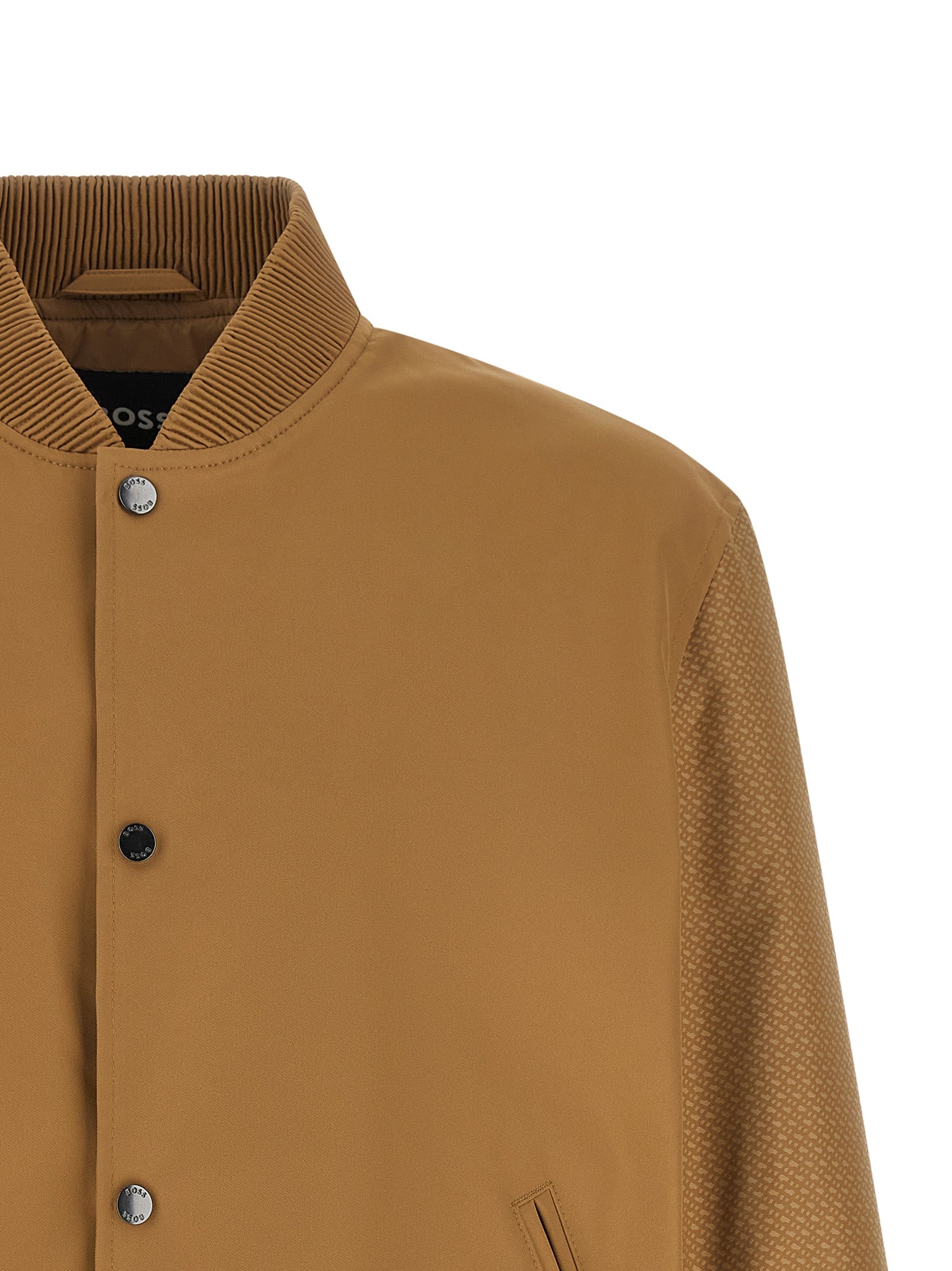 Hugo Boss Beige Polyester Bomber