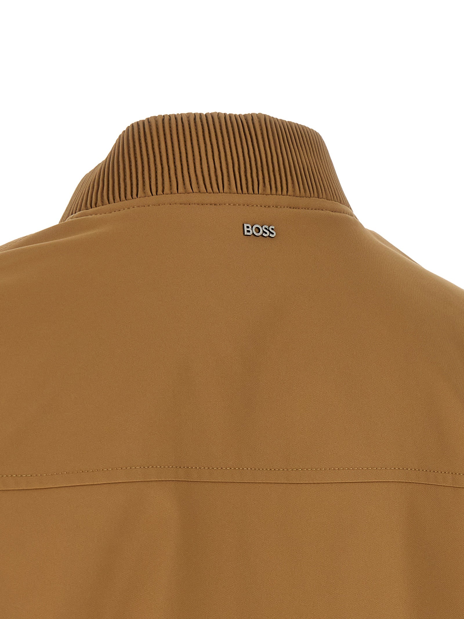 Hugo Boss Beige Polyester Bomber