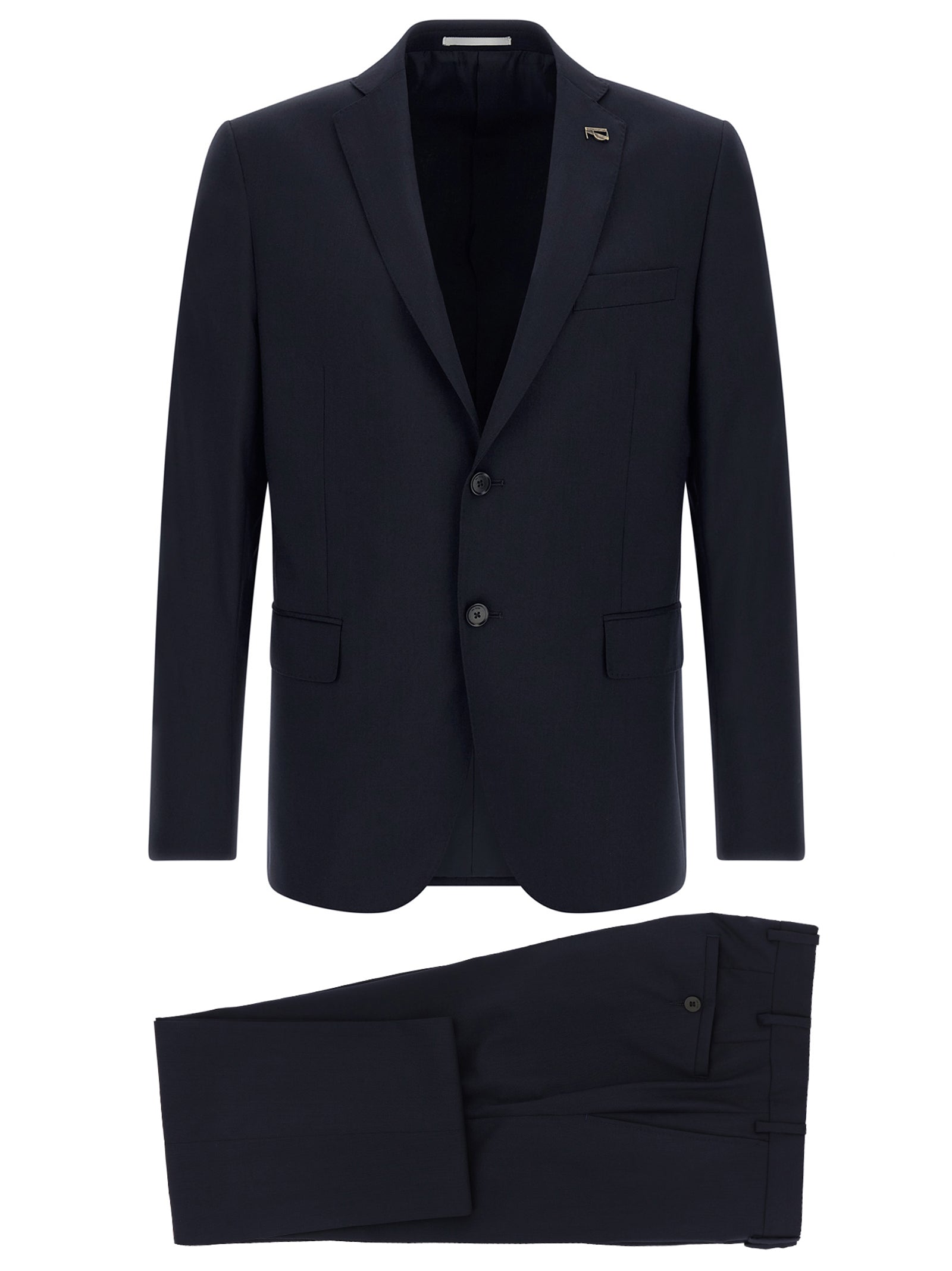 Pal Zileri Blue Wool Suit