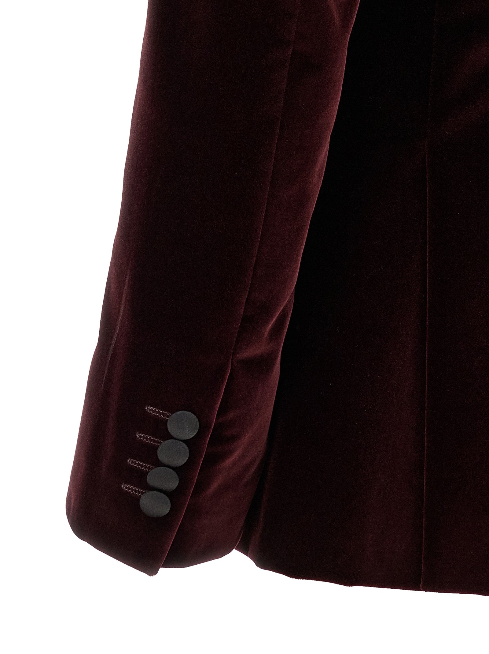 Pal Zileri Bordeaux Cotton Blazer