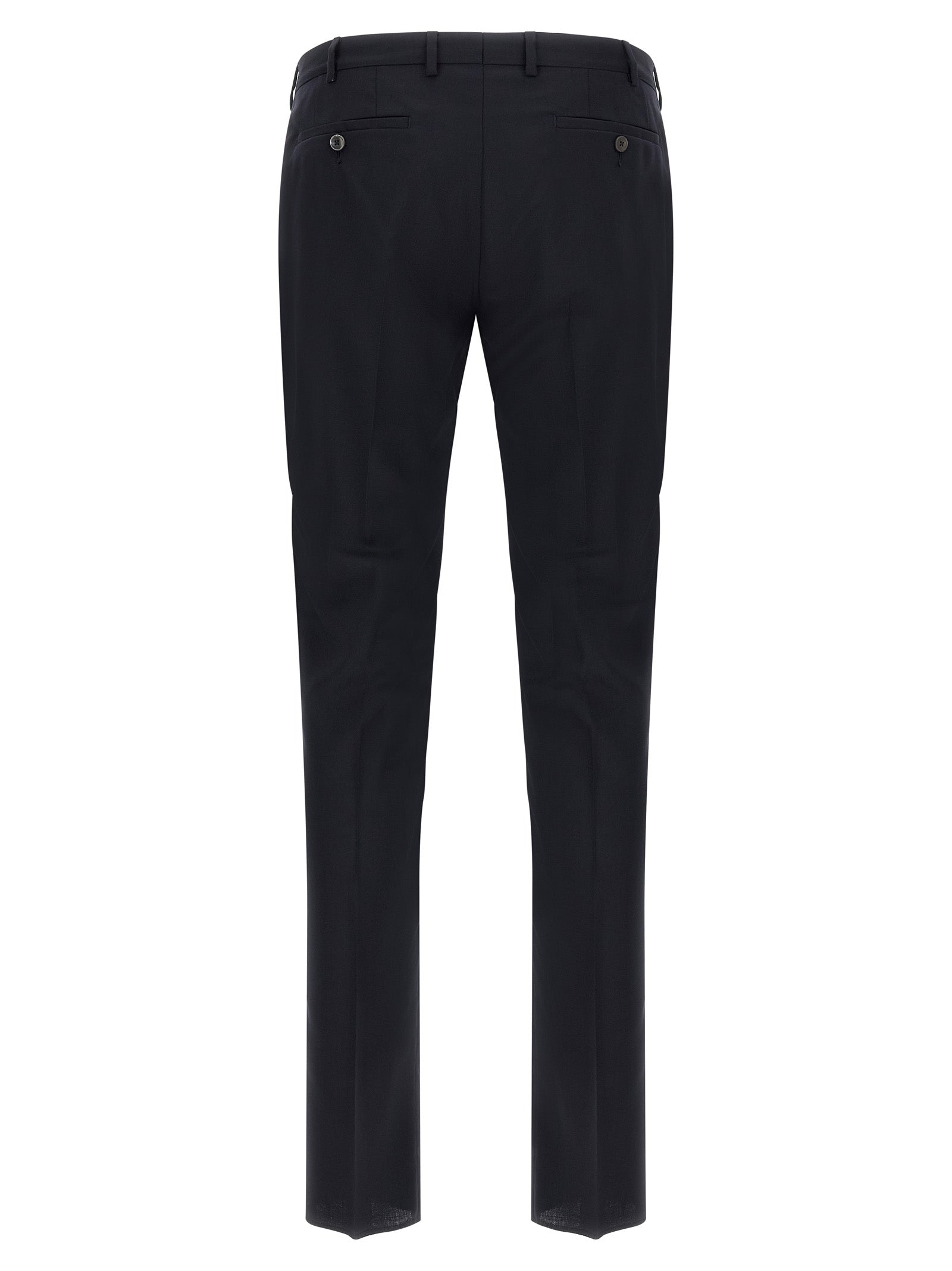 Pal Zileri Black Wool Two-Piece Suit