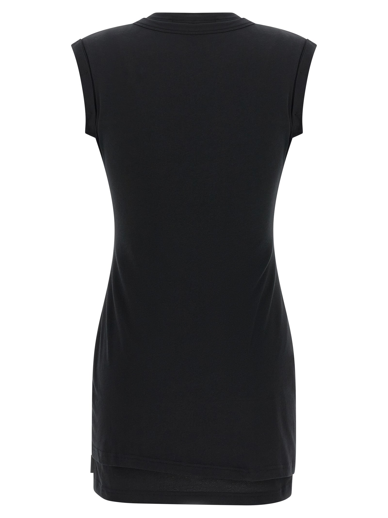Alexander Wang Black Cotton Short Dress