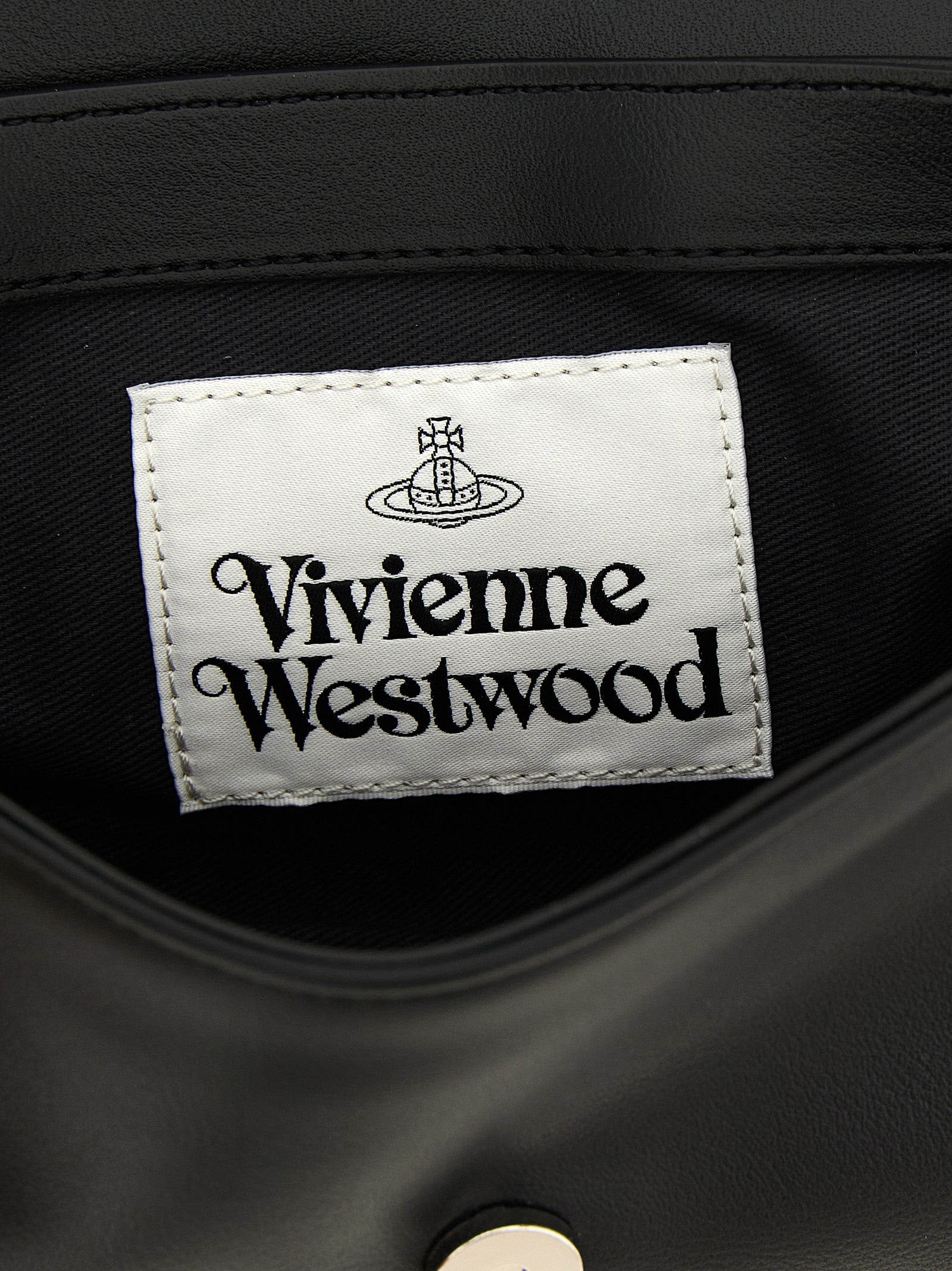 Vivienne Westwood Black Polyester Crossbody Bag