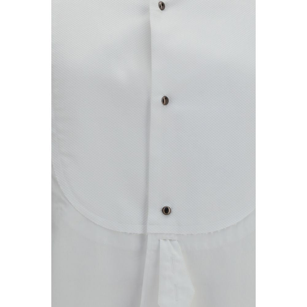 Maison Margiela White Cotton Dress Shirt