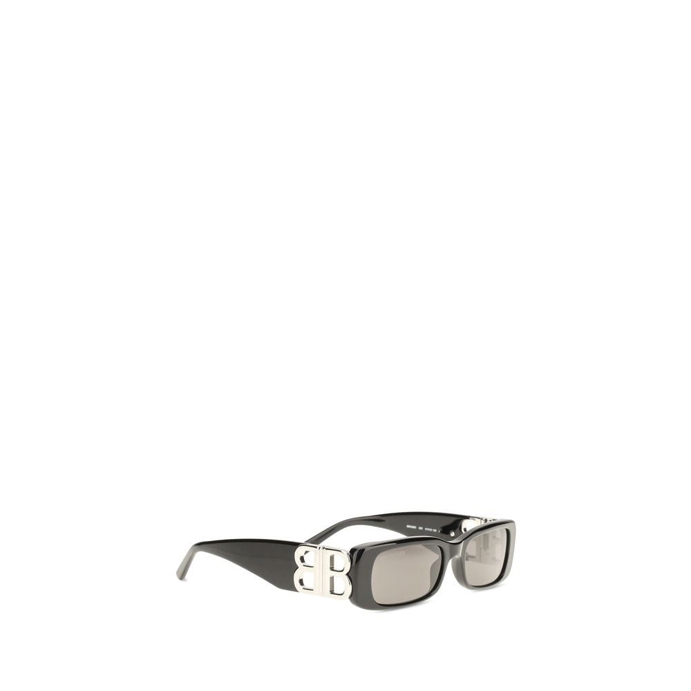 Balenciaga Black Acetate Sunglasses