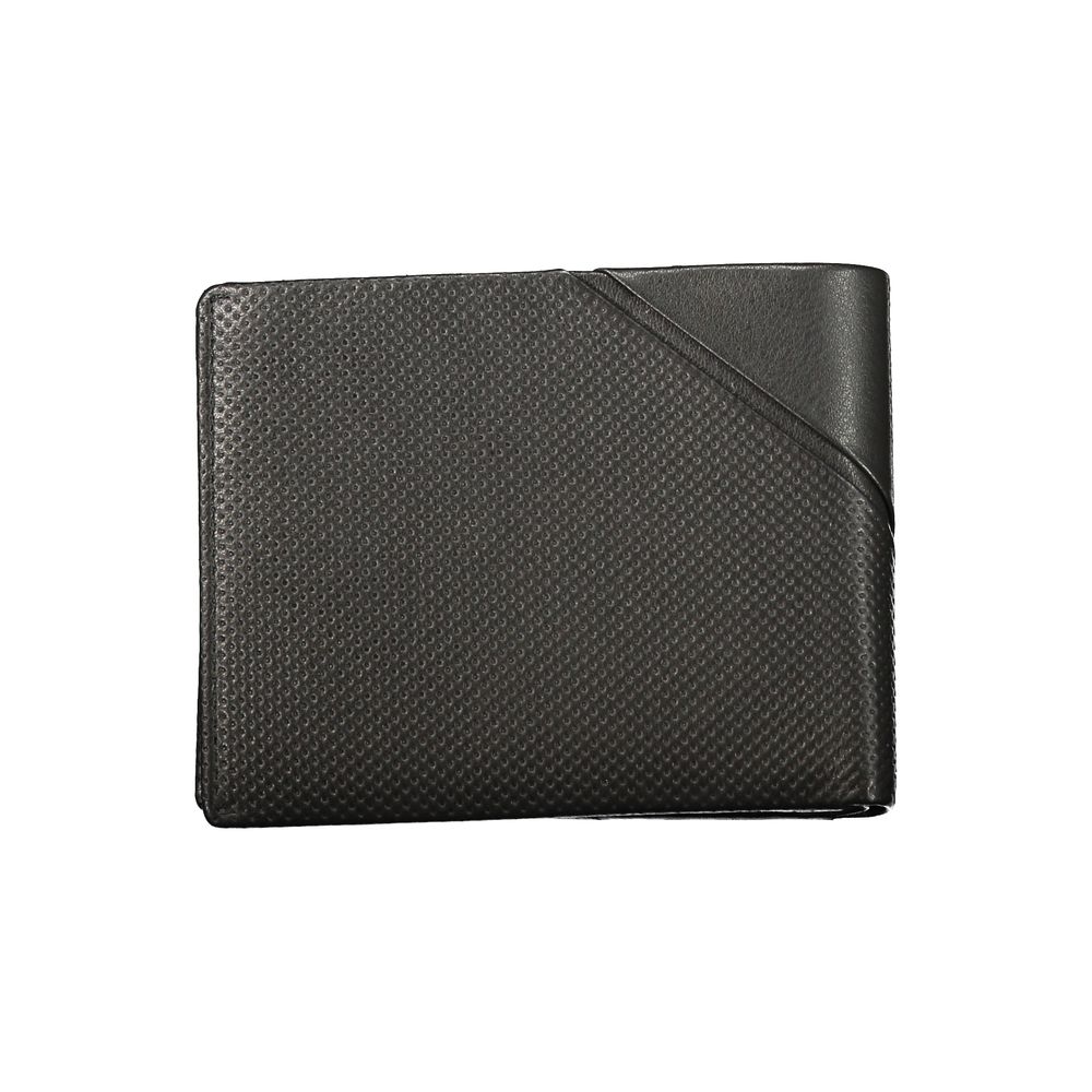 Guess Jeans Black Leather Men's Wallet