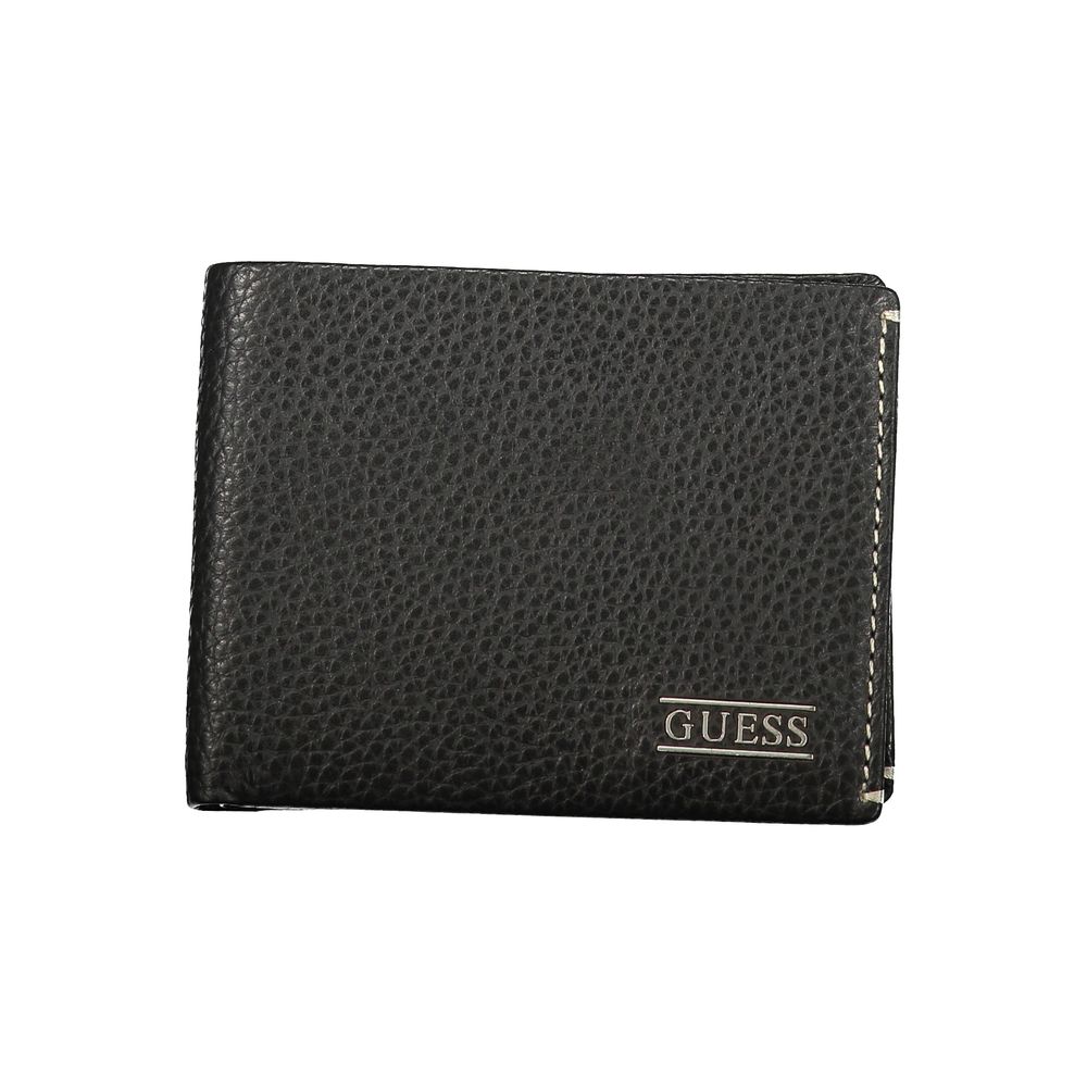 Guess Jeans Black Leather Wallet