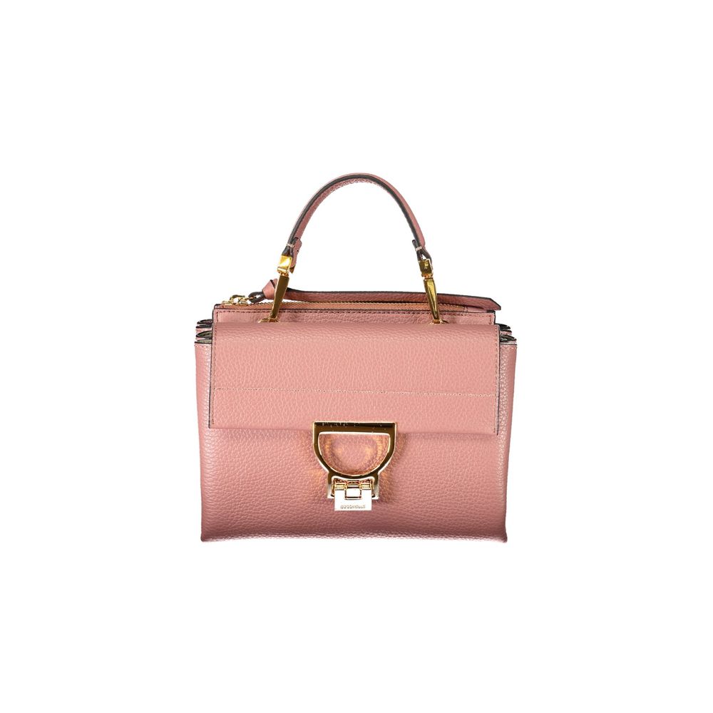 Coccinelle Pink Leather Womens Bag