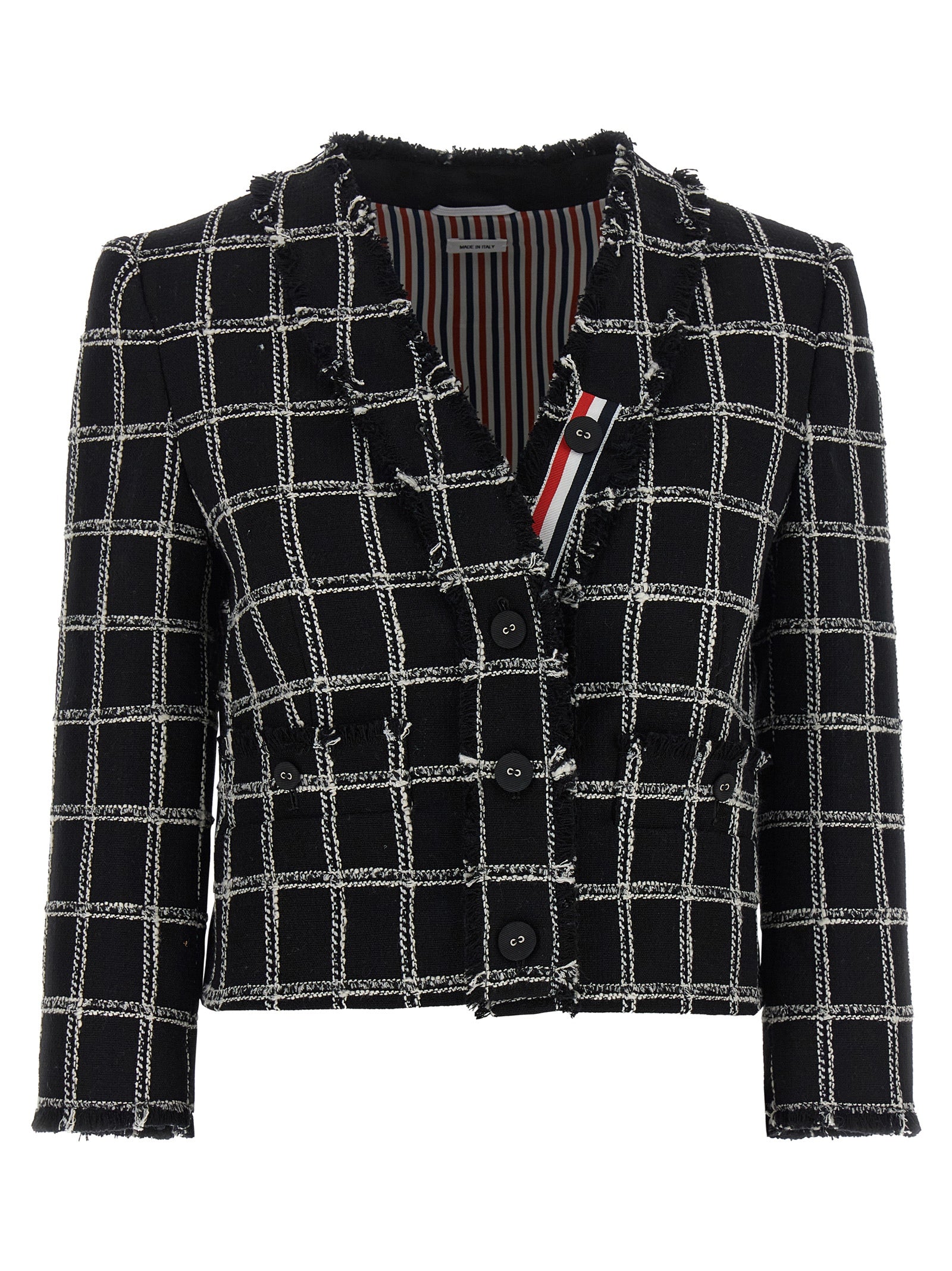 Thom Browne Multicolor Cotton Blazer