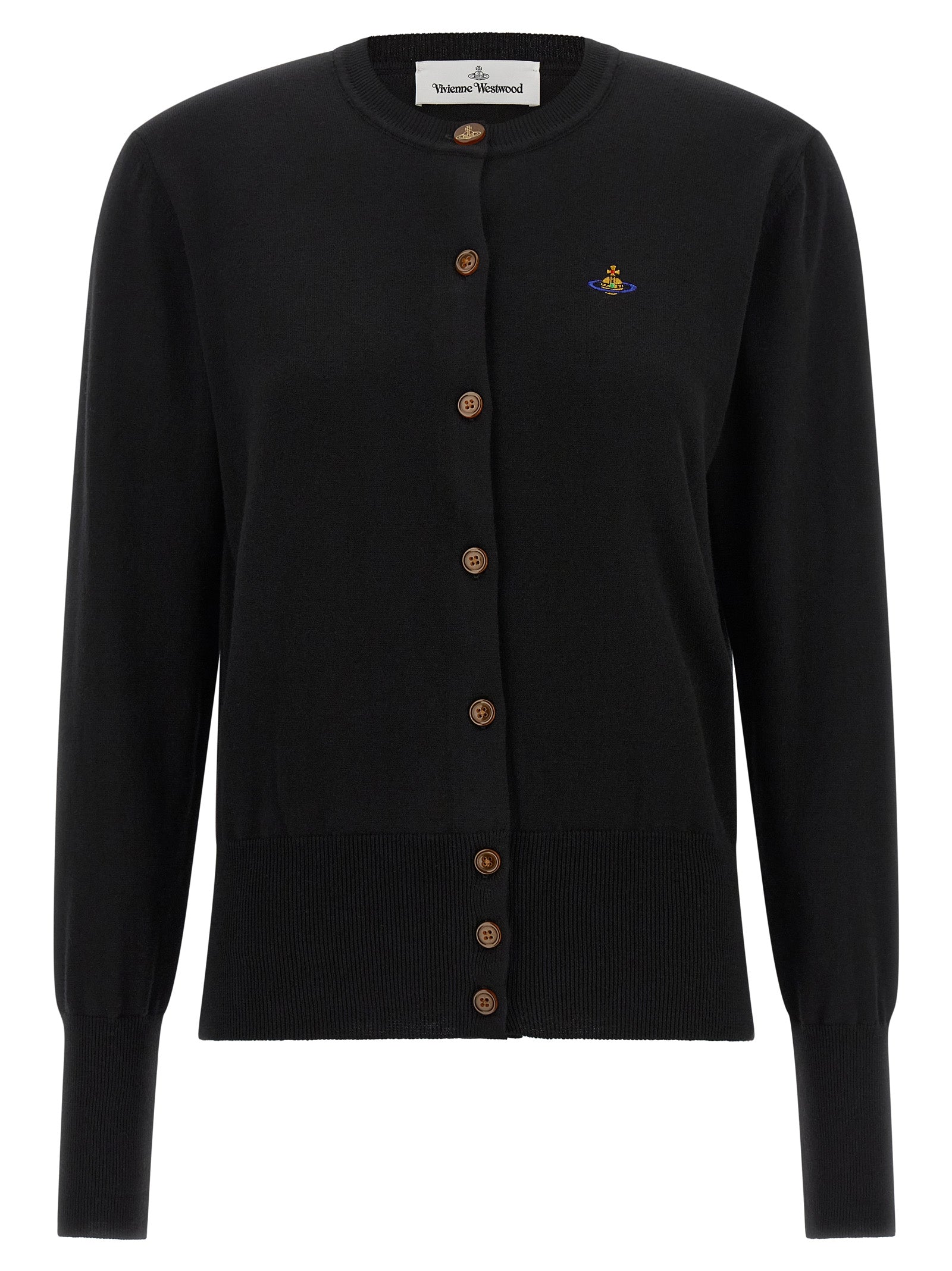 Vivienne Westwood Black Cotton Cardigan