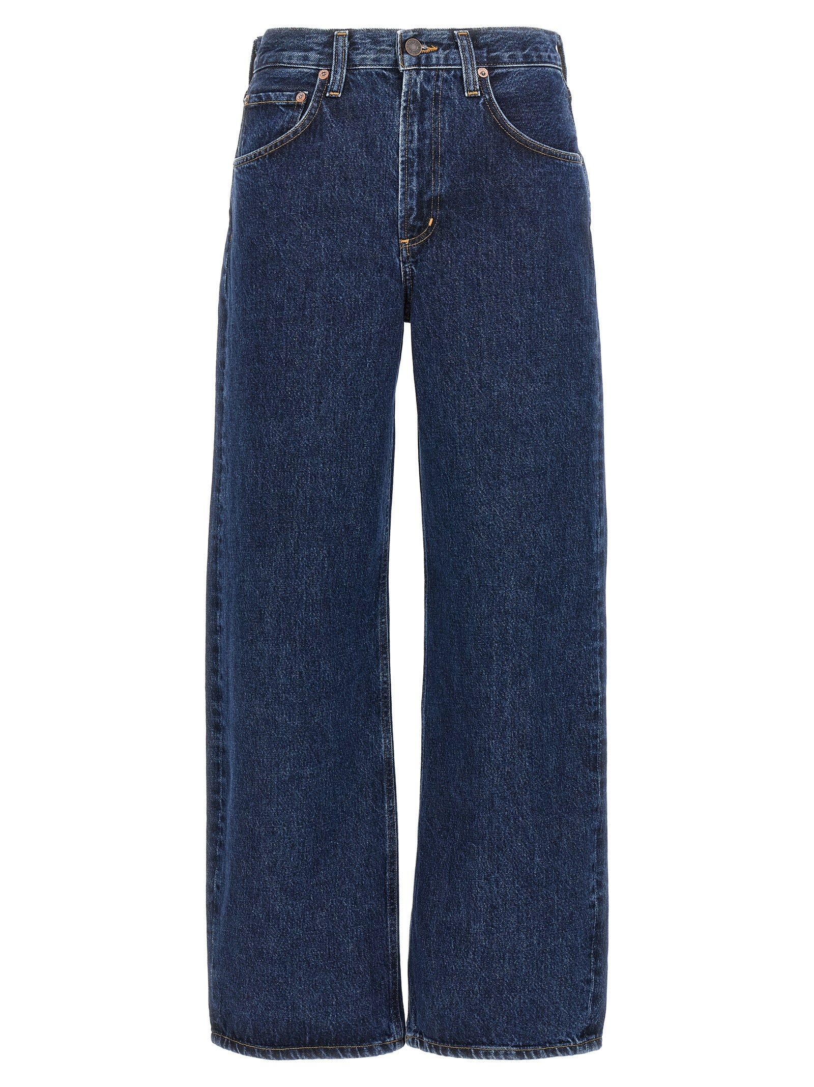 Agolde Blue Cotton Jeans Denim