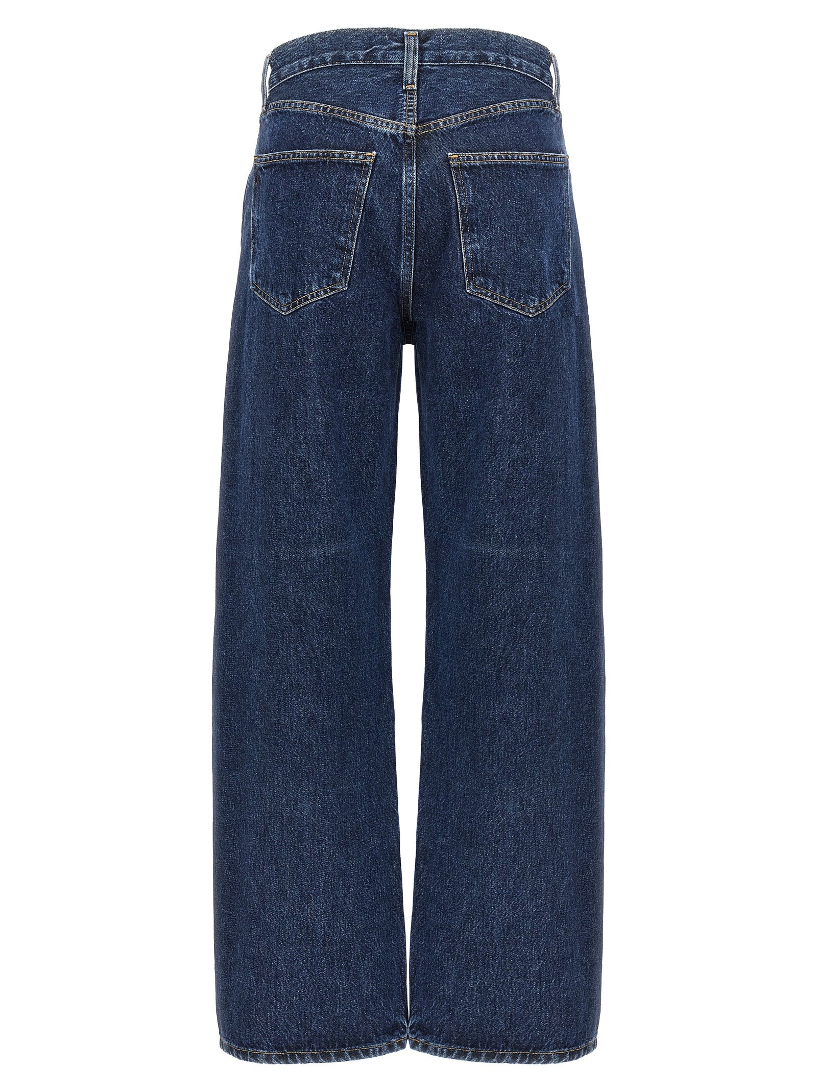 Agolde Blue Cotton Jeans Denim