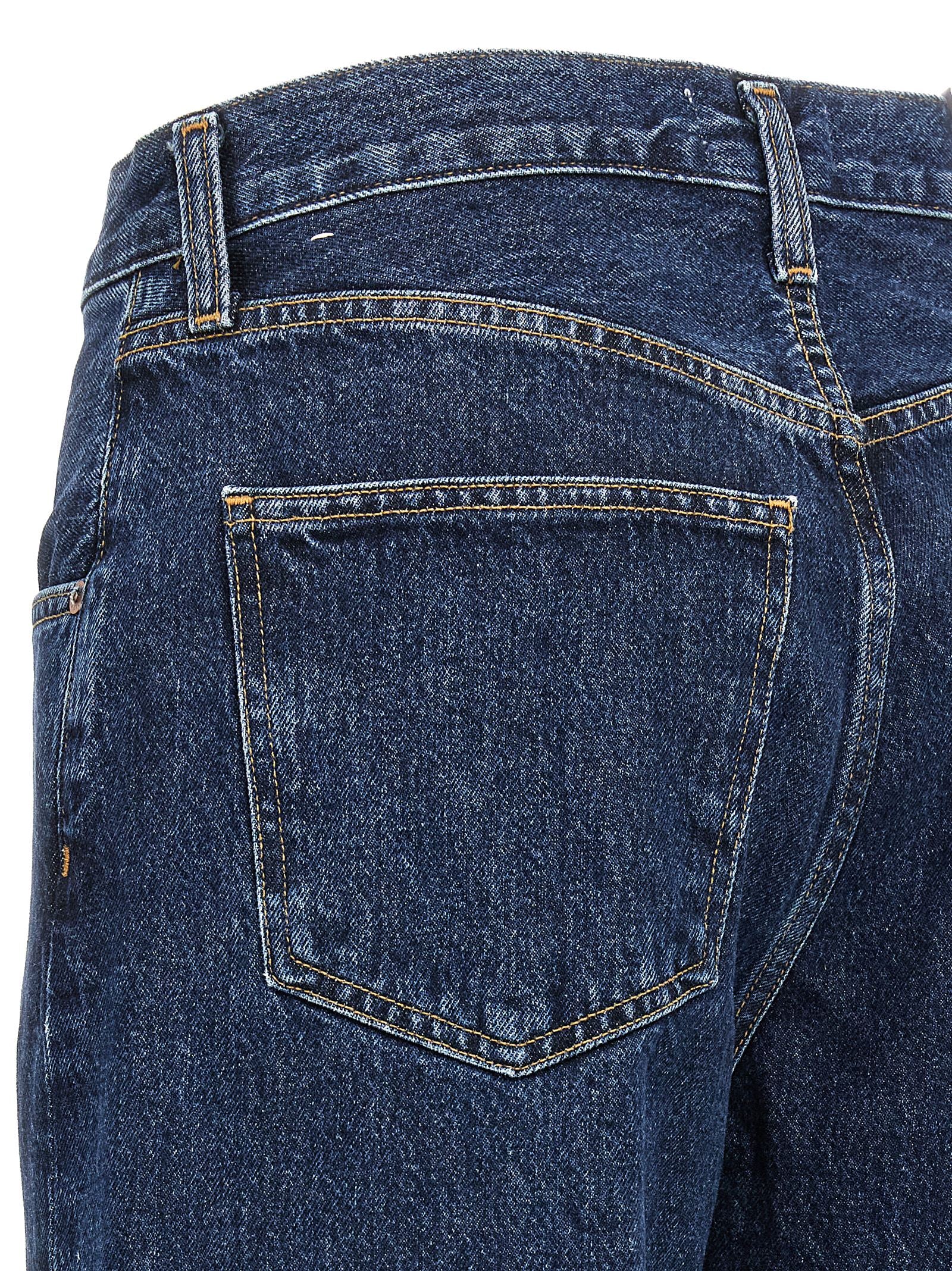 Agolde Blue Cotton Jeans Denim