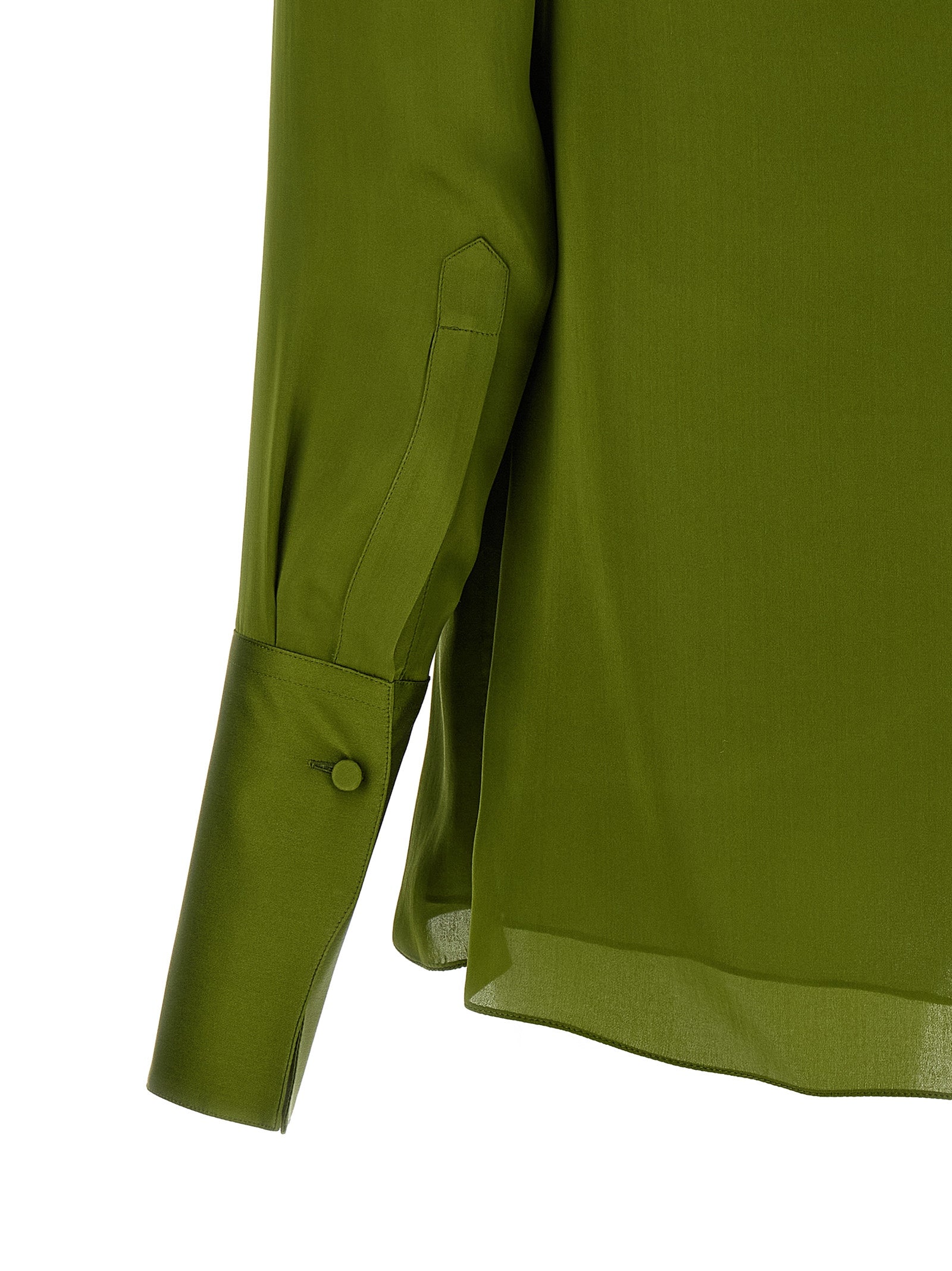 Tom Ford Bicolor Silk Blouse