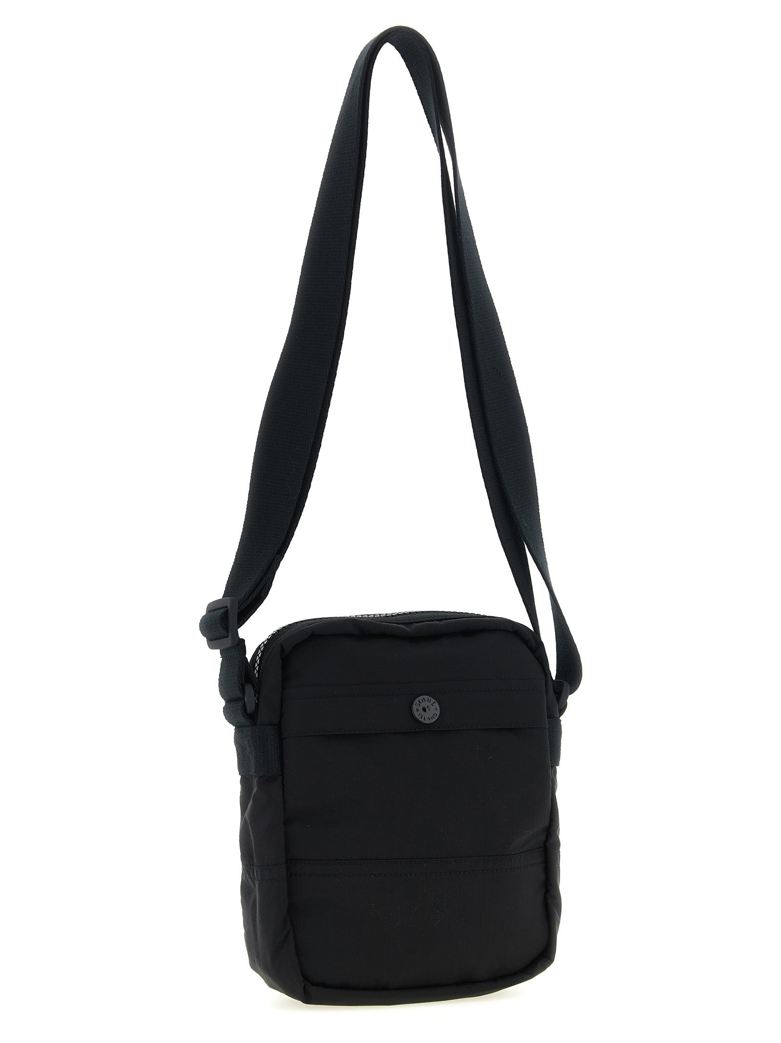 Stone Island Black Polyamide Crossbody Bag