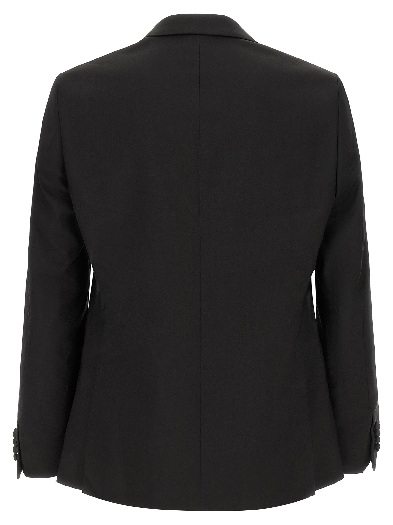 Pal Zileri Black Wool Two-Piece Suit