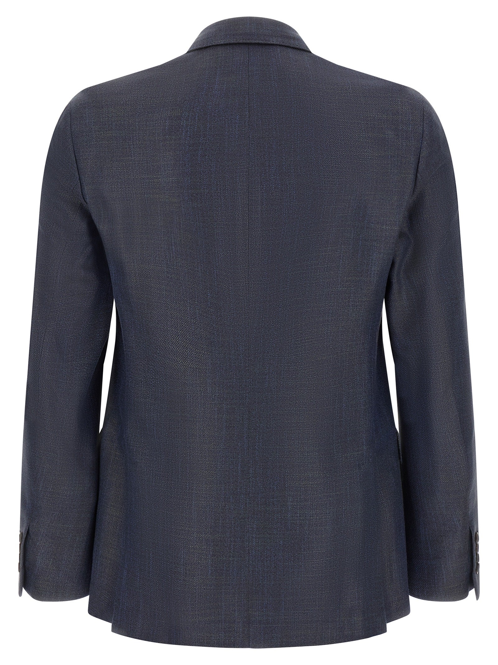 Pal Zileri Blue Viscose Blazer